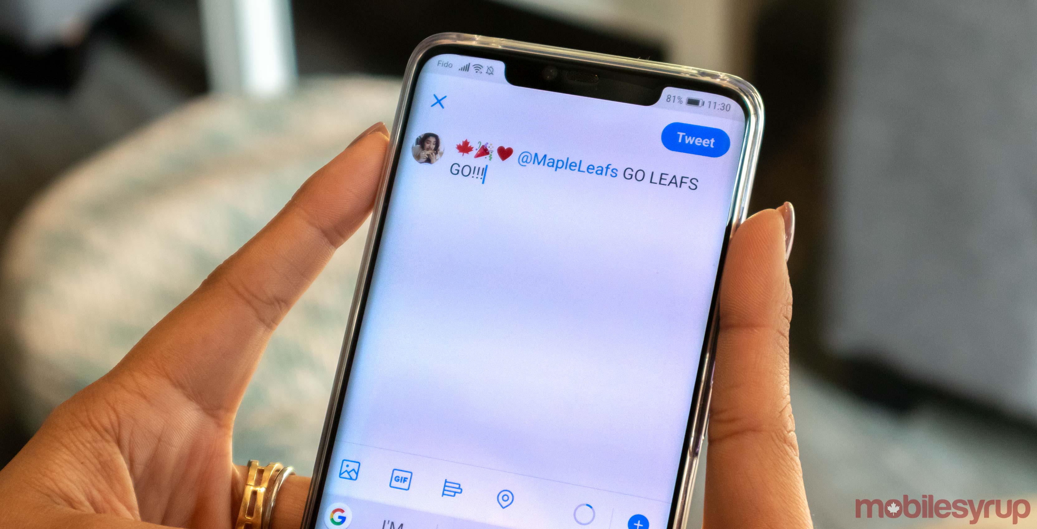 Canadians are nicer tweeters