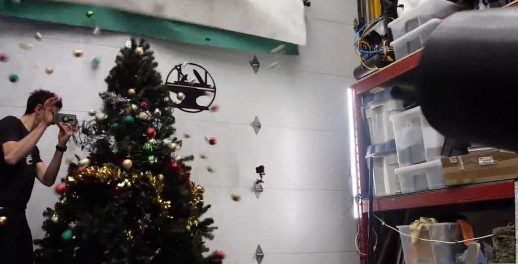 Decorate a Christmas tree in 30-seconds with tips from this YouTube video