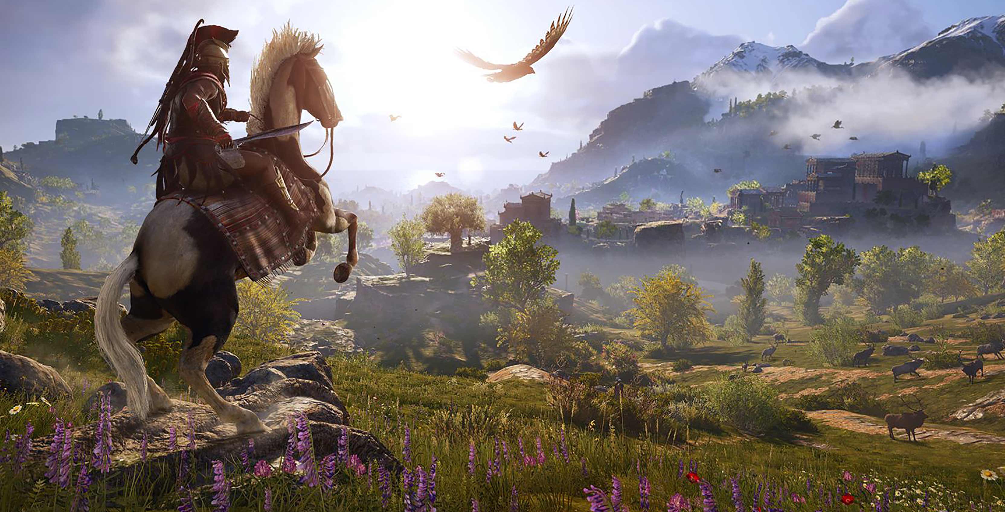 Assassin's Creed Odyssey Alexios on horse