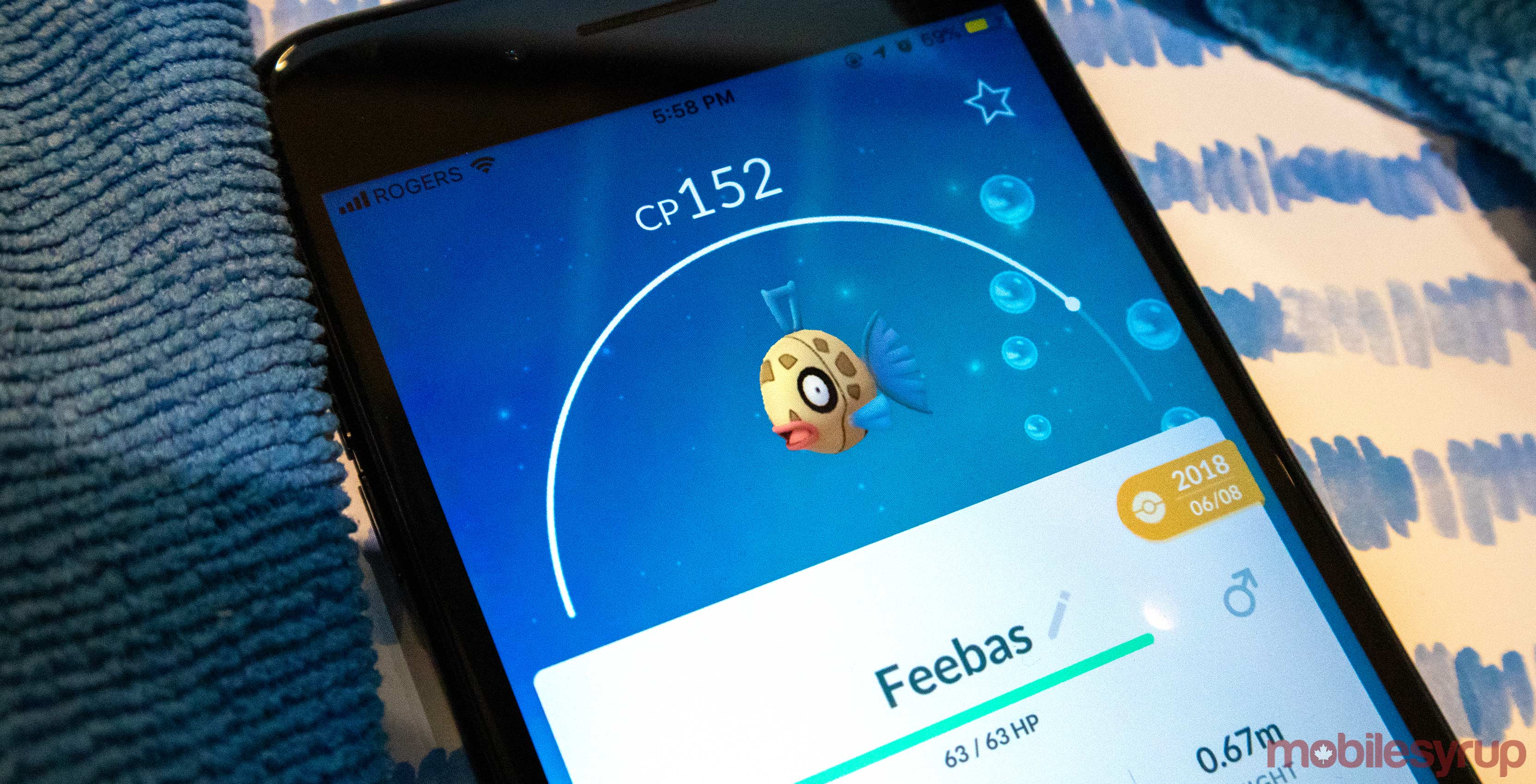 Pokémon Go Feebas