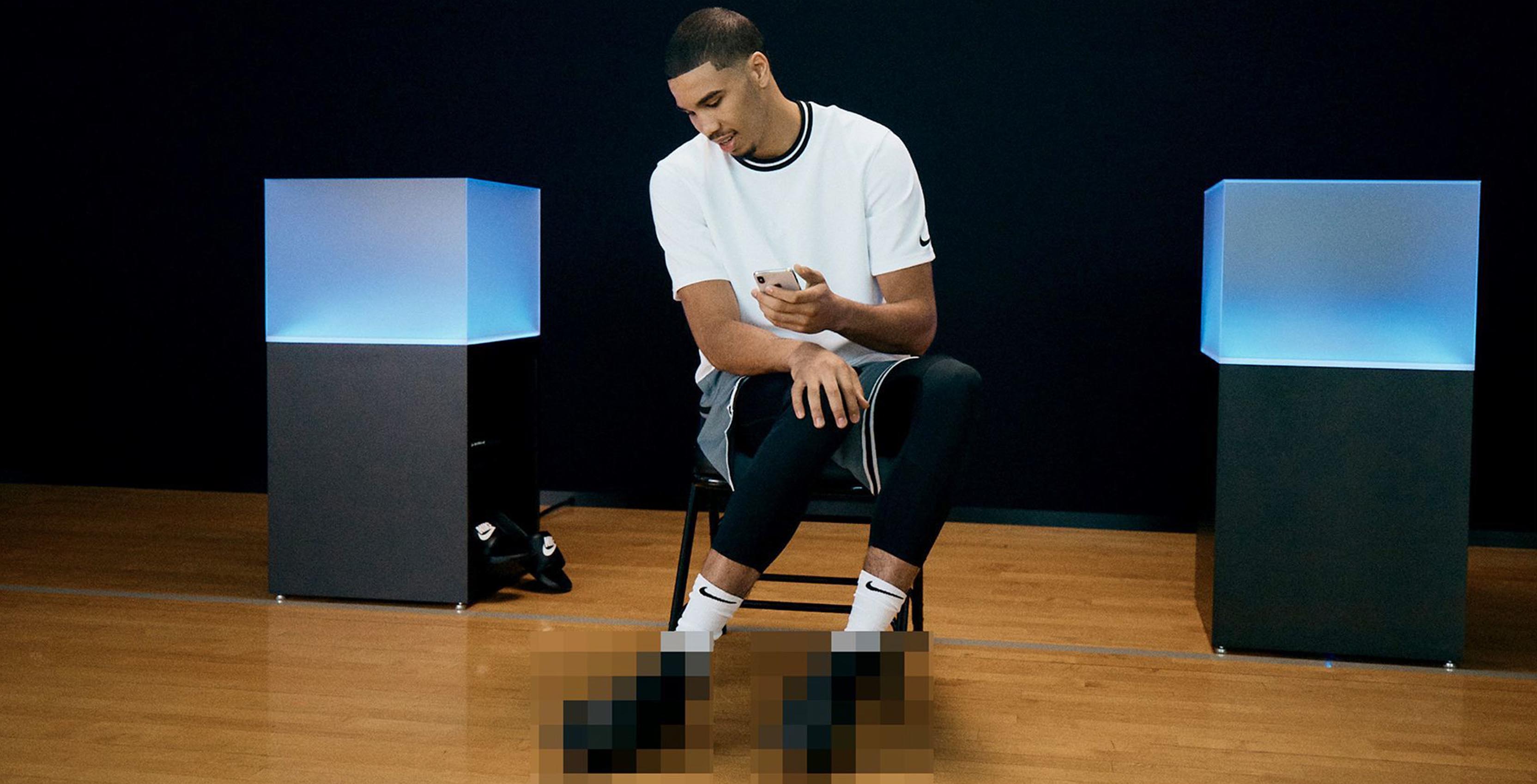 Nike self-lacing shoes teaser