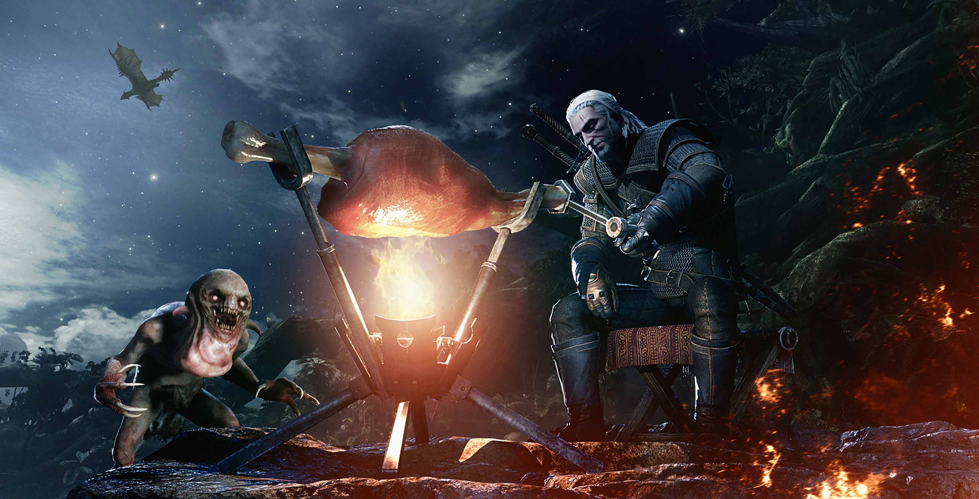 Monster Hunter World Geralt