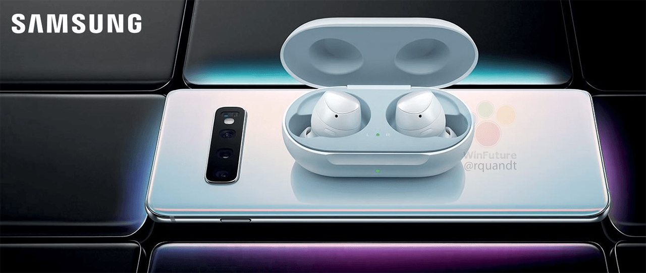 Samsung Galaxy Buds render