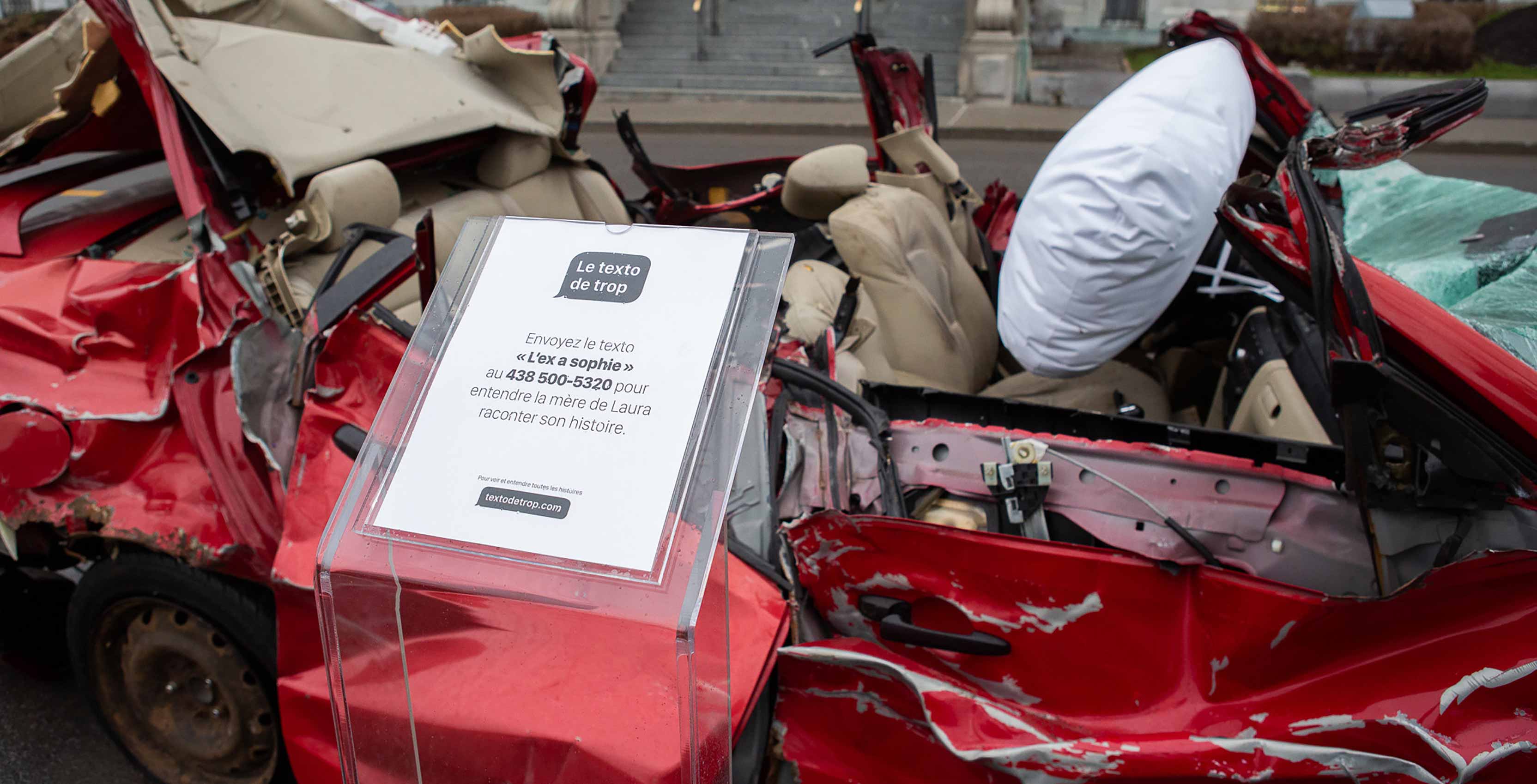 Distracted driving Montreal