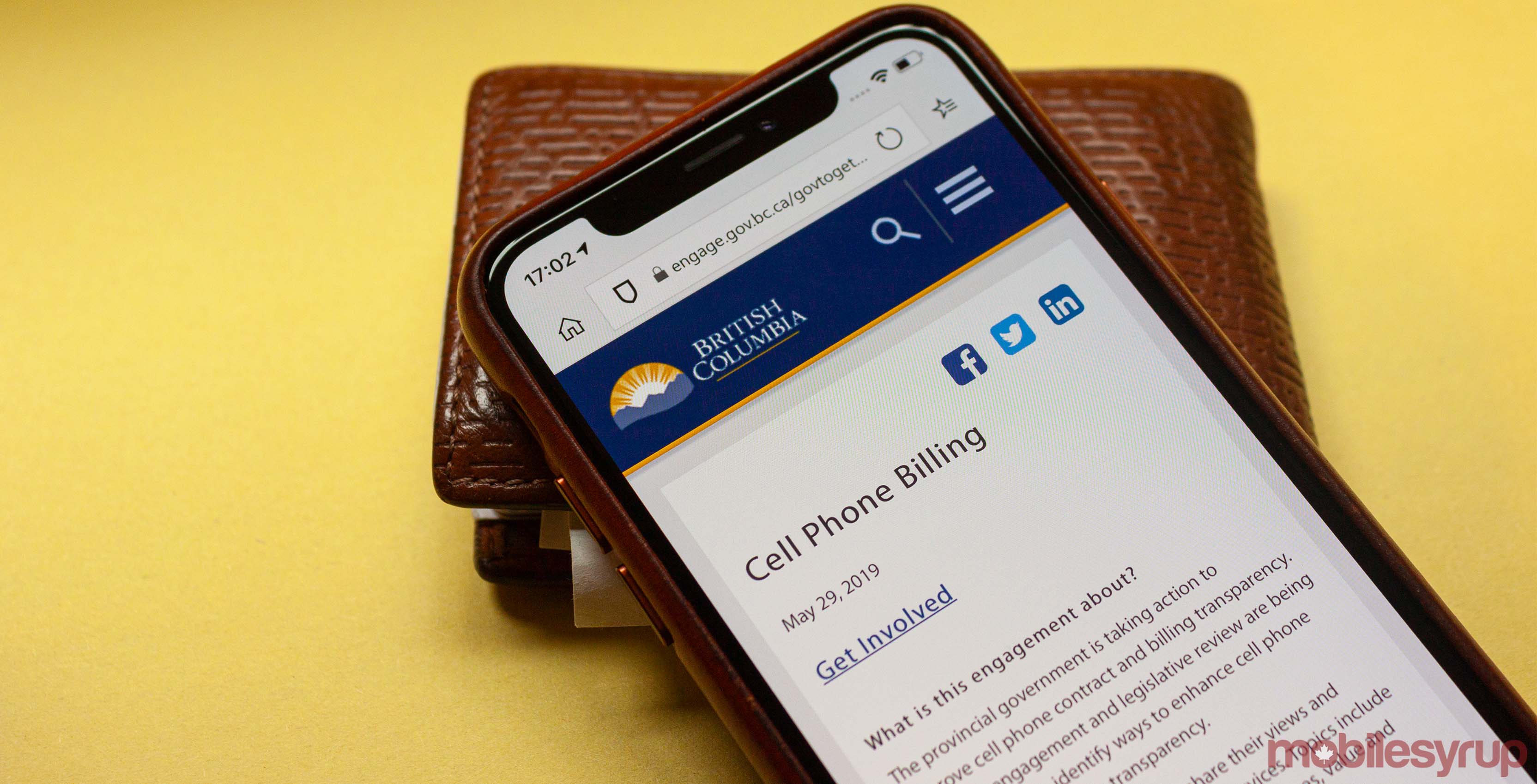 B.C. cellphone billing survey