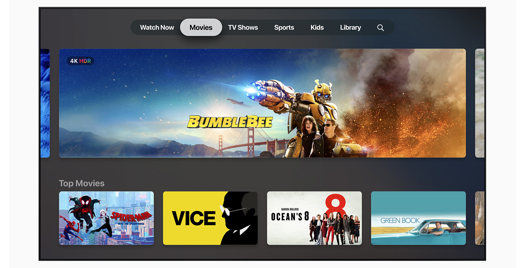 New Apple TV app