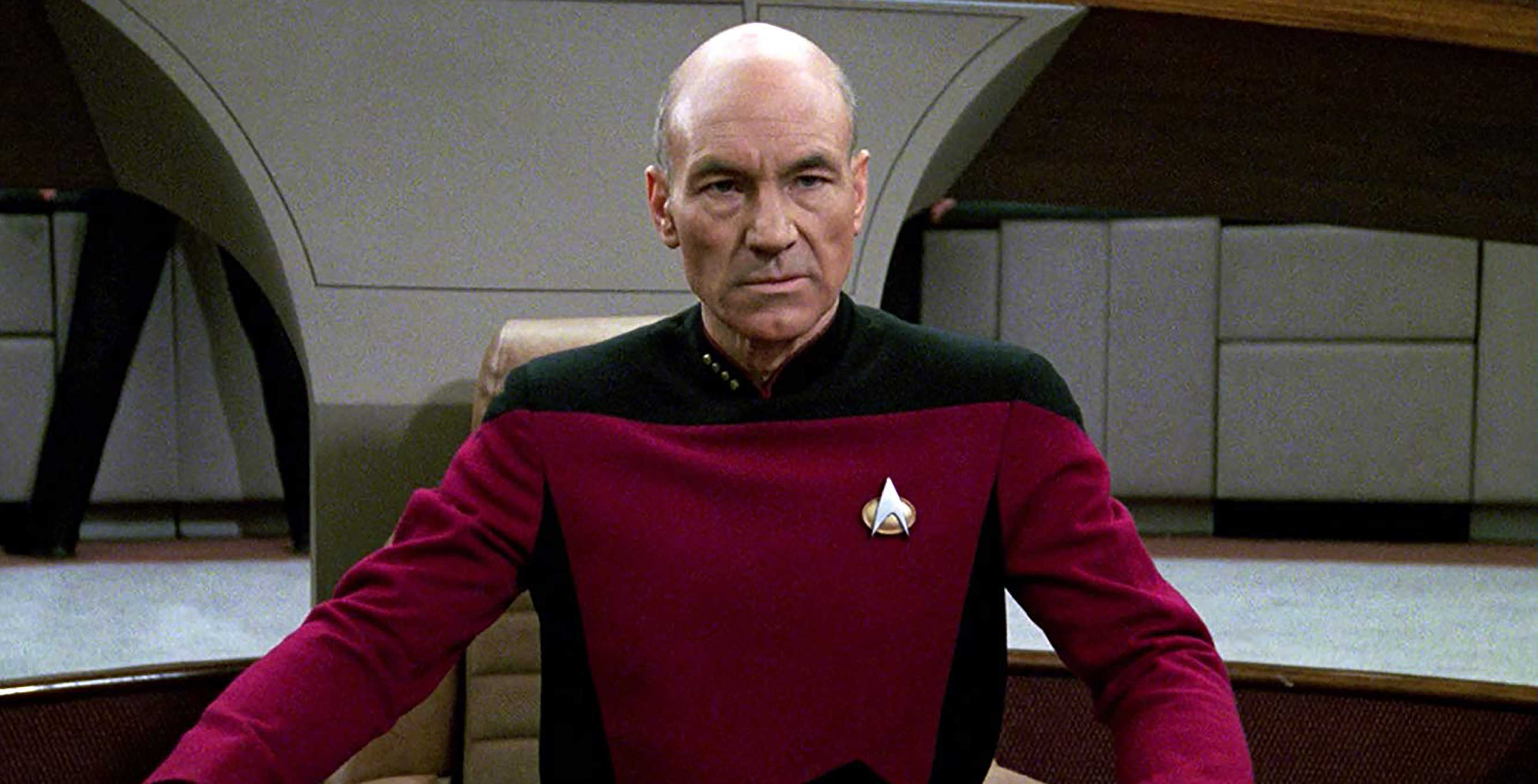 Patrick Stewart in Star Trek: The Next Generation