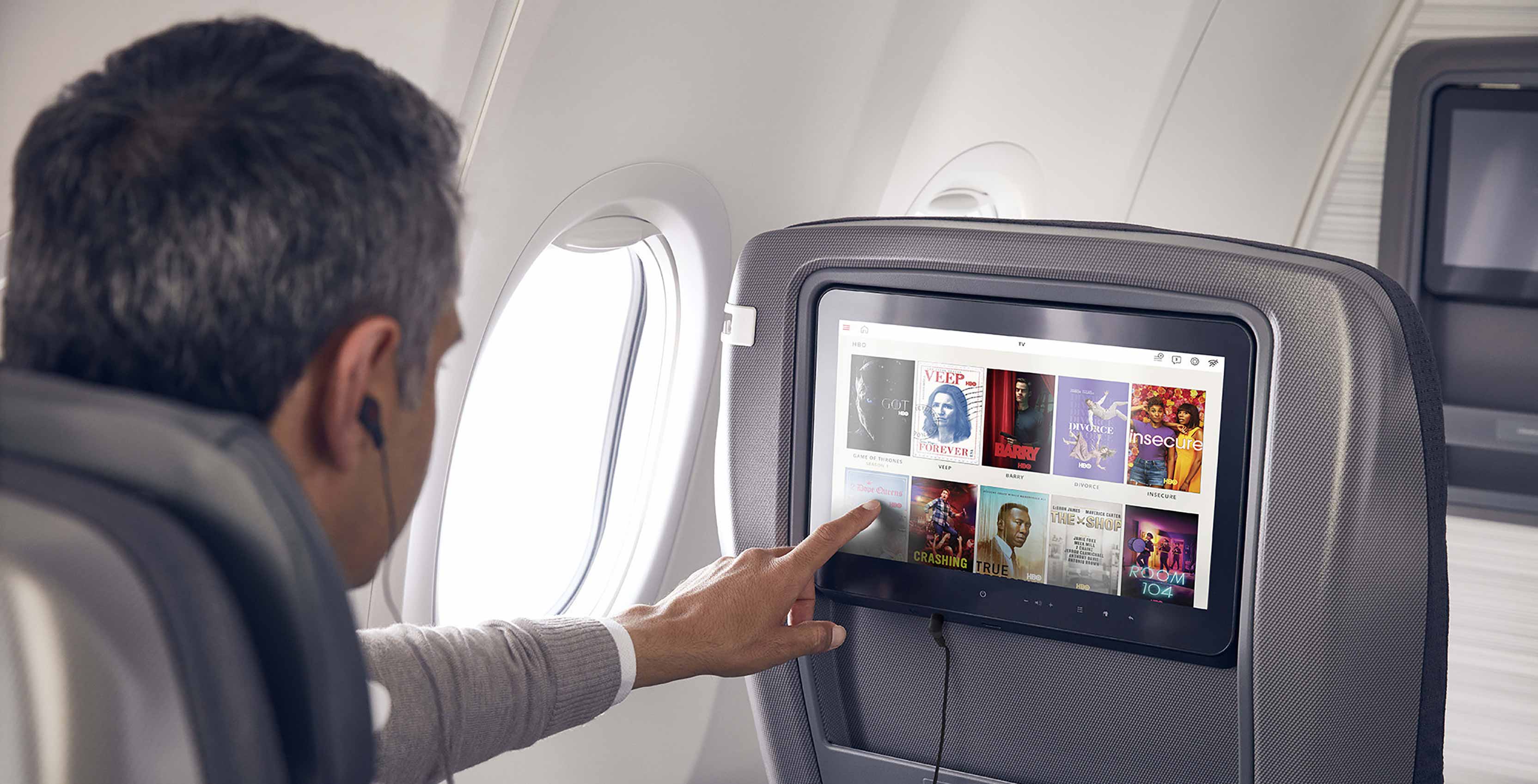 Air Canada in-flight entertainment