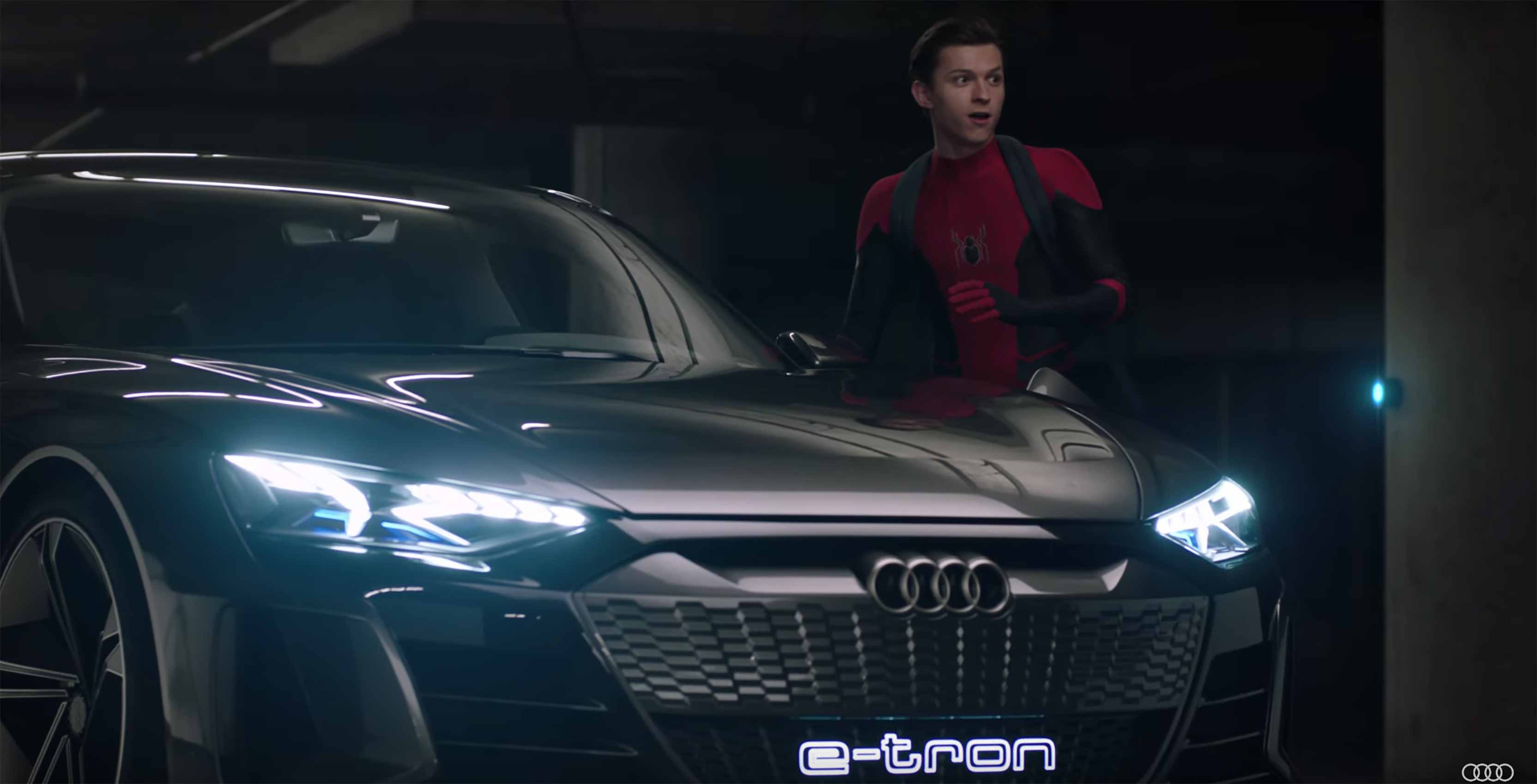 Tom Holland Audi e-tron