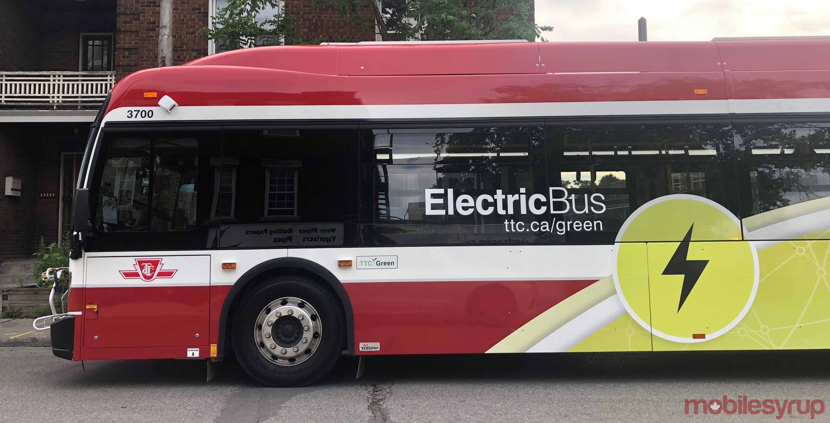 TTC electric bus