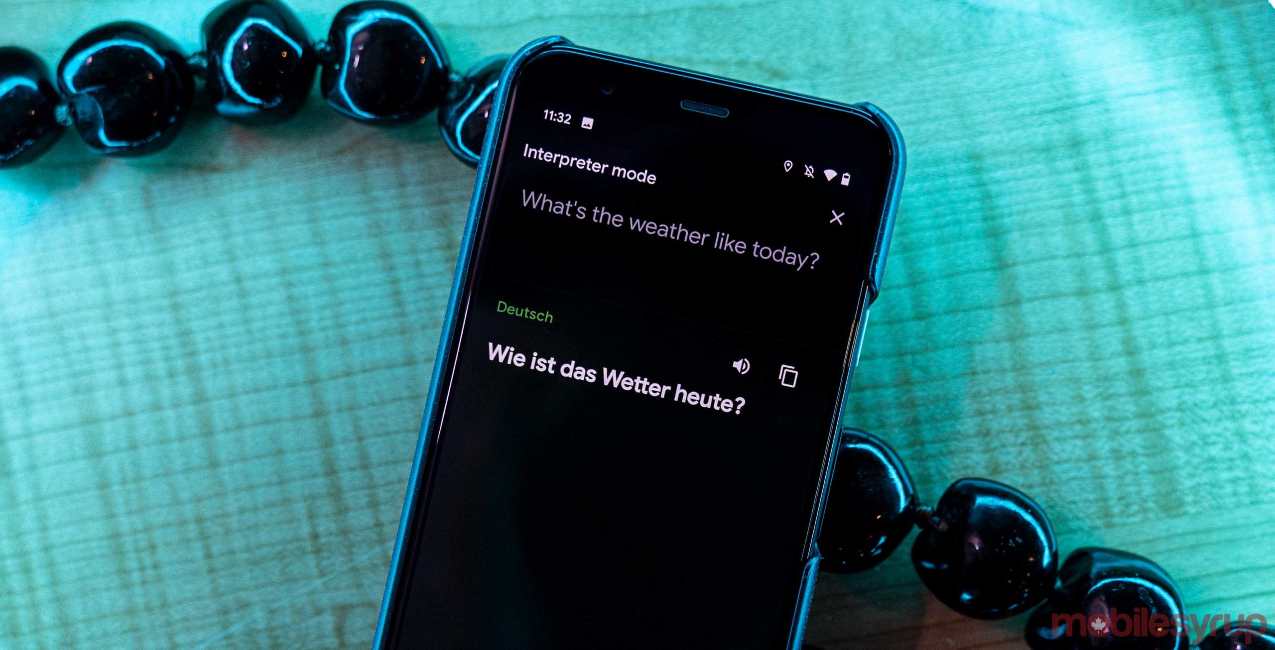 Google Assistant Interpreter mode