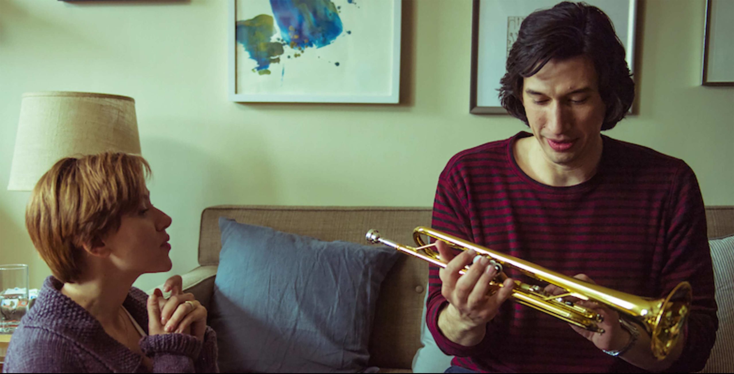 Scarlett Johansson and Adam Driver in Marriage Story