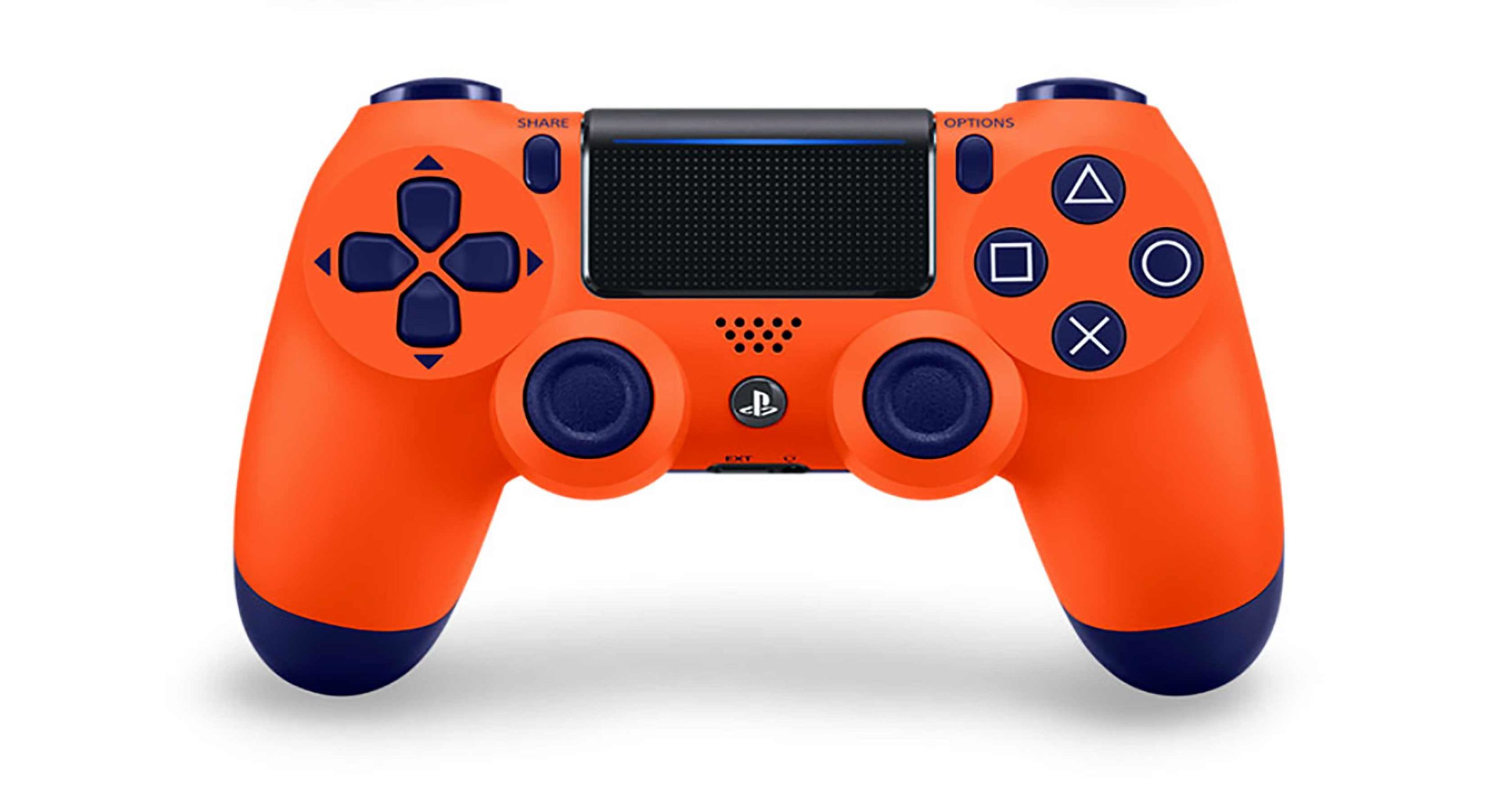 DualShock 4 Sunset Orange