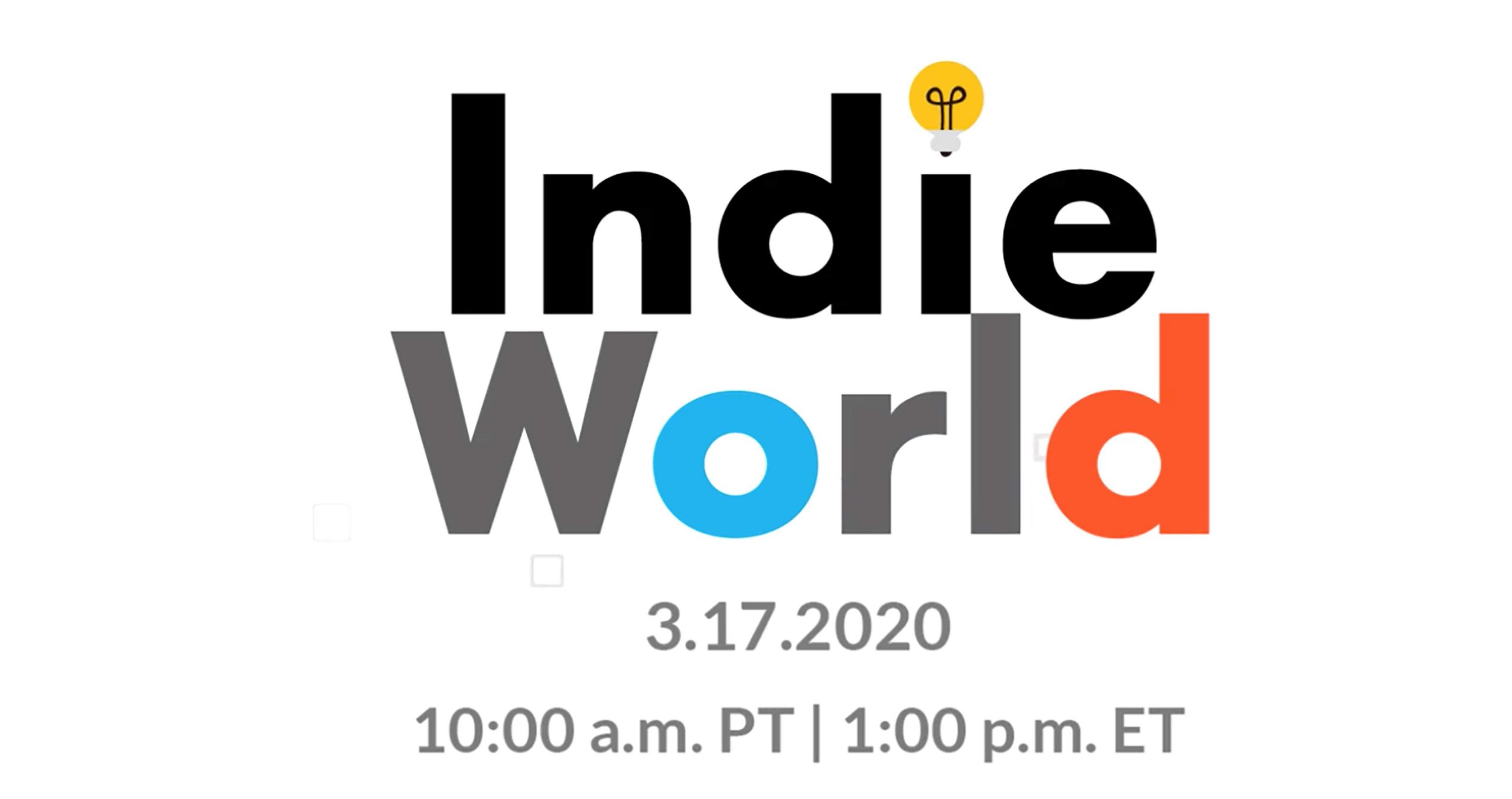 Nintendo Indie World March