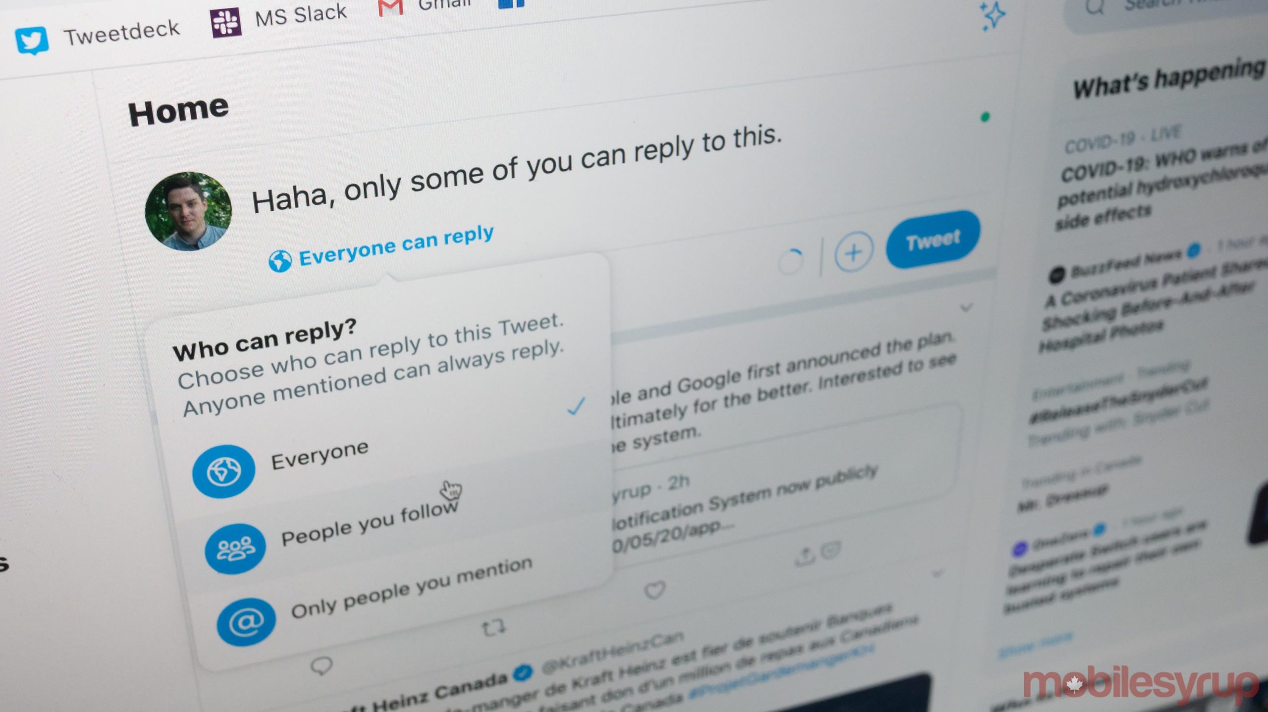 Twitter testing new user controls for who can reply to your tweets