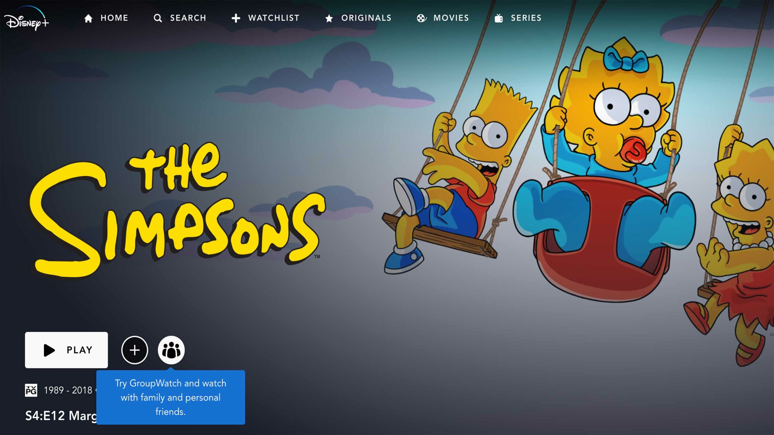 Disney+ GroupWatch