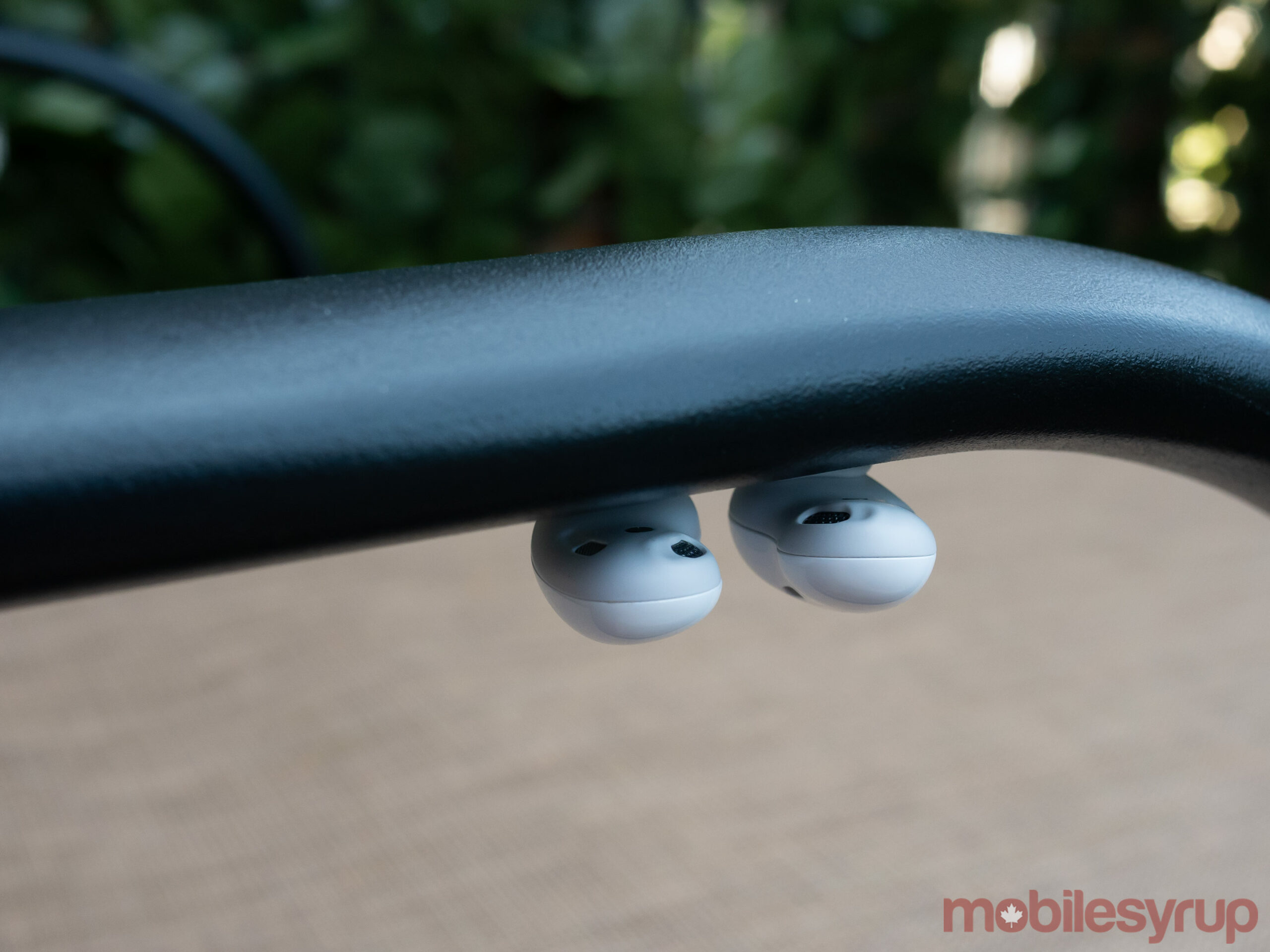 Galaxy Buds Live upside down
