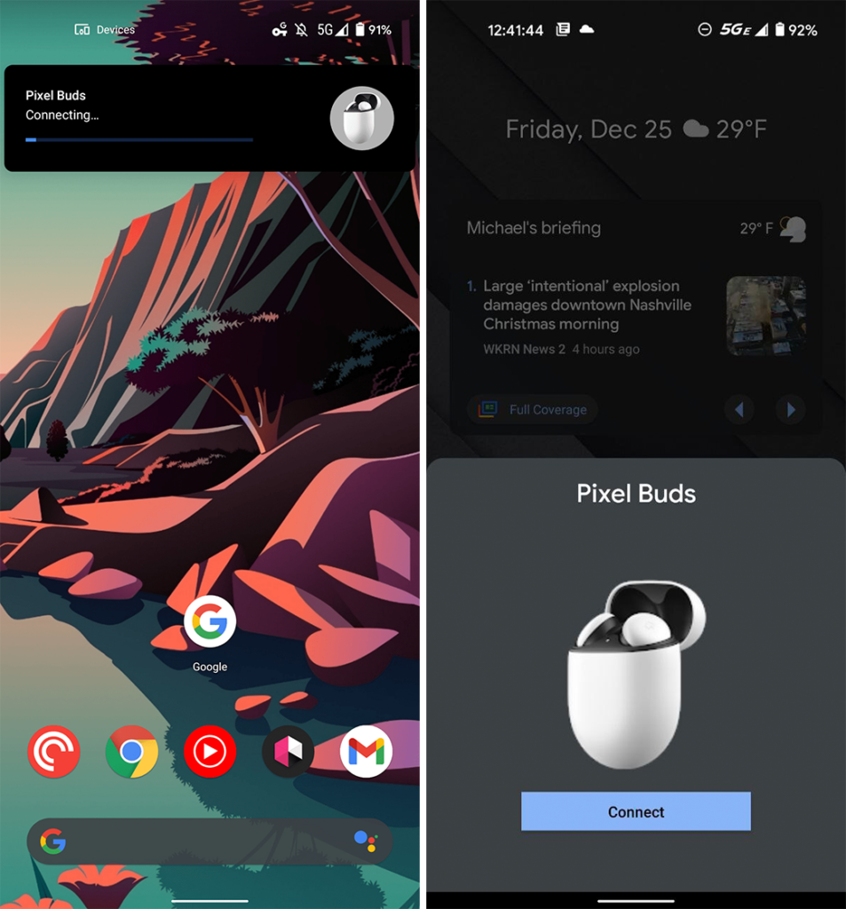 Android Fast Pair feature gets new interface for first-time connections