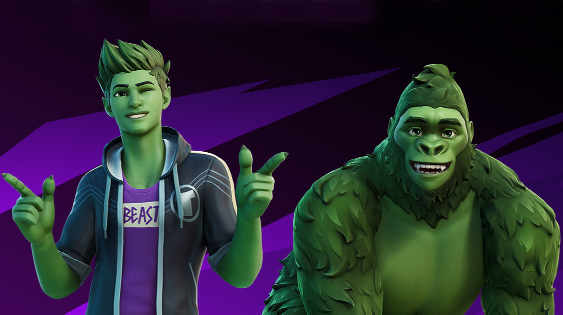 Beast Boy fortnite skin