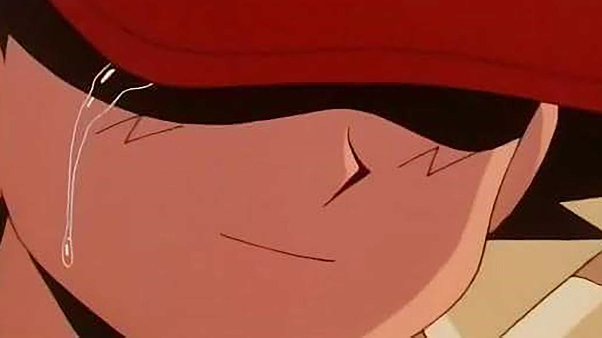 Ash Ketchum crying