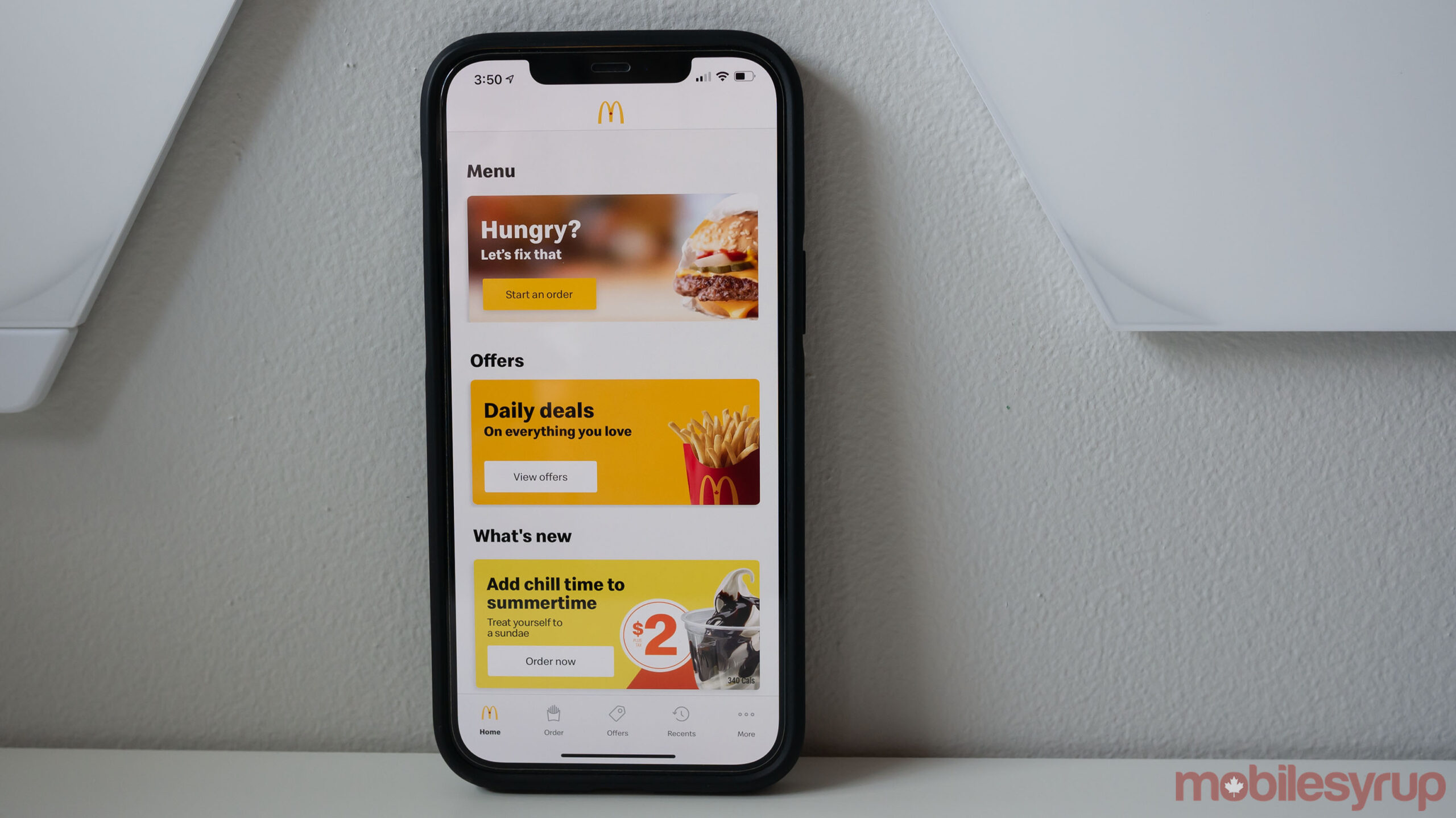 McDonald's Canada app
