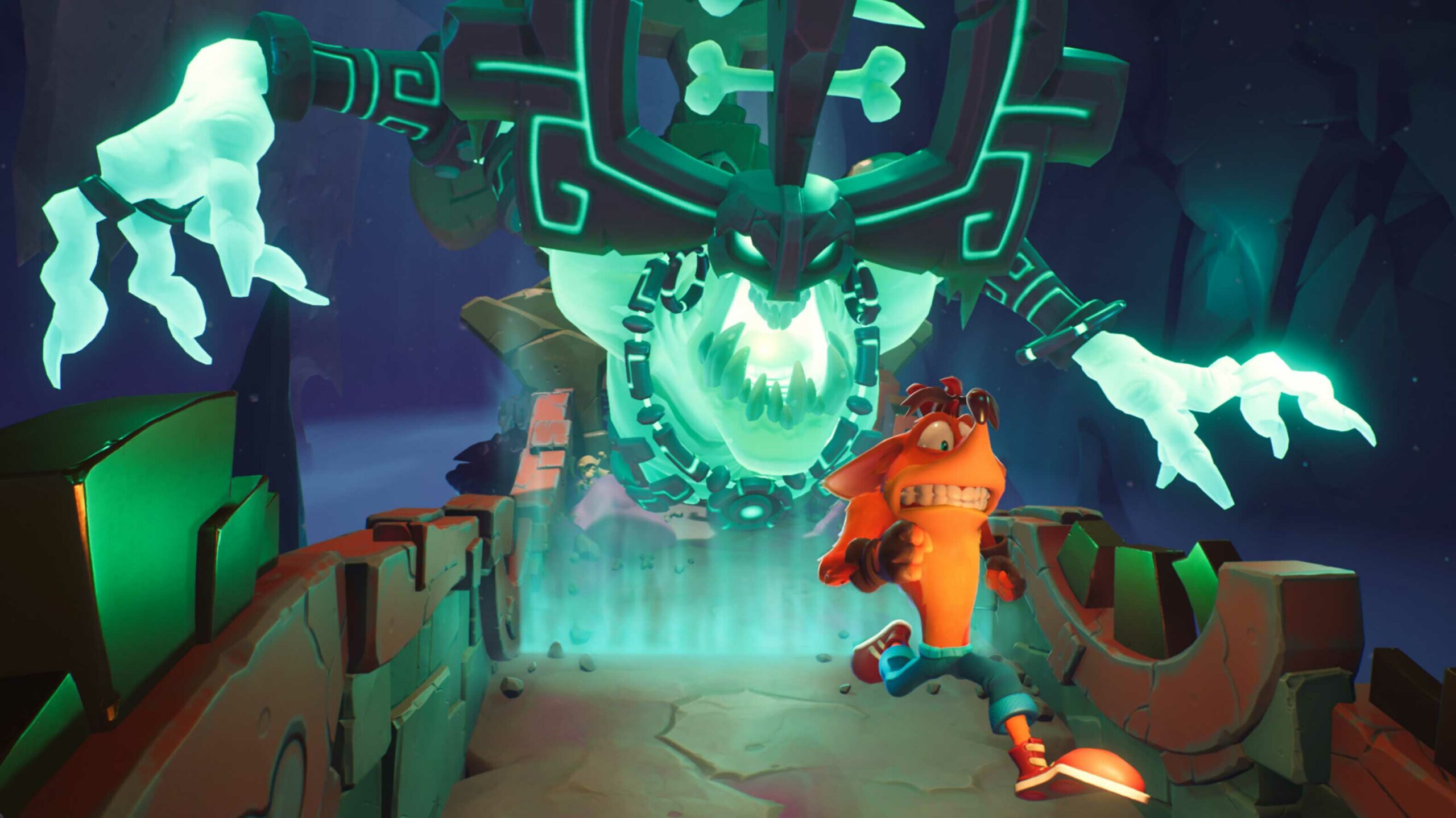 Crash Bandicoot 4 running