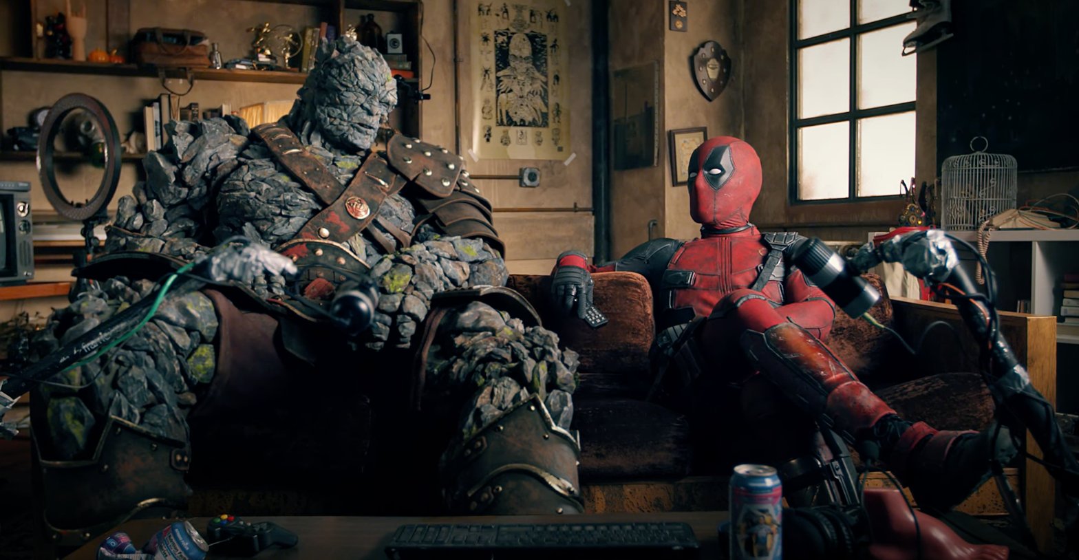Deadpool and Korg Free Guy