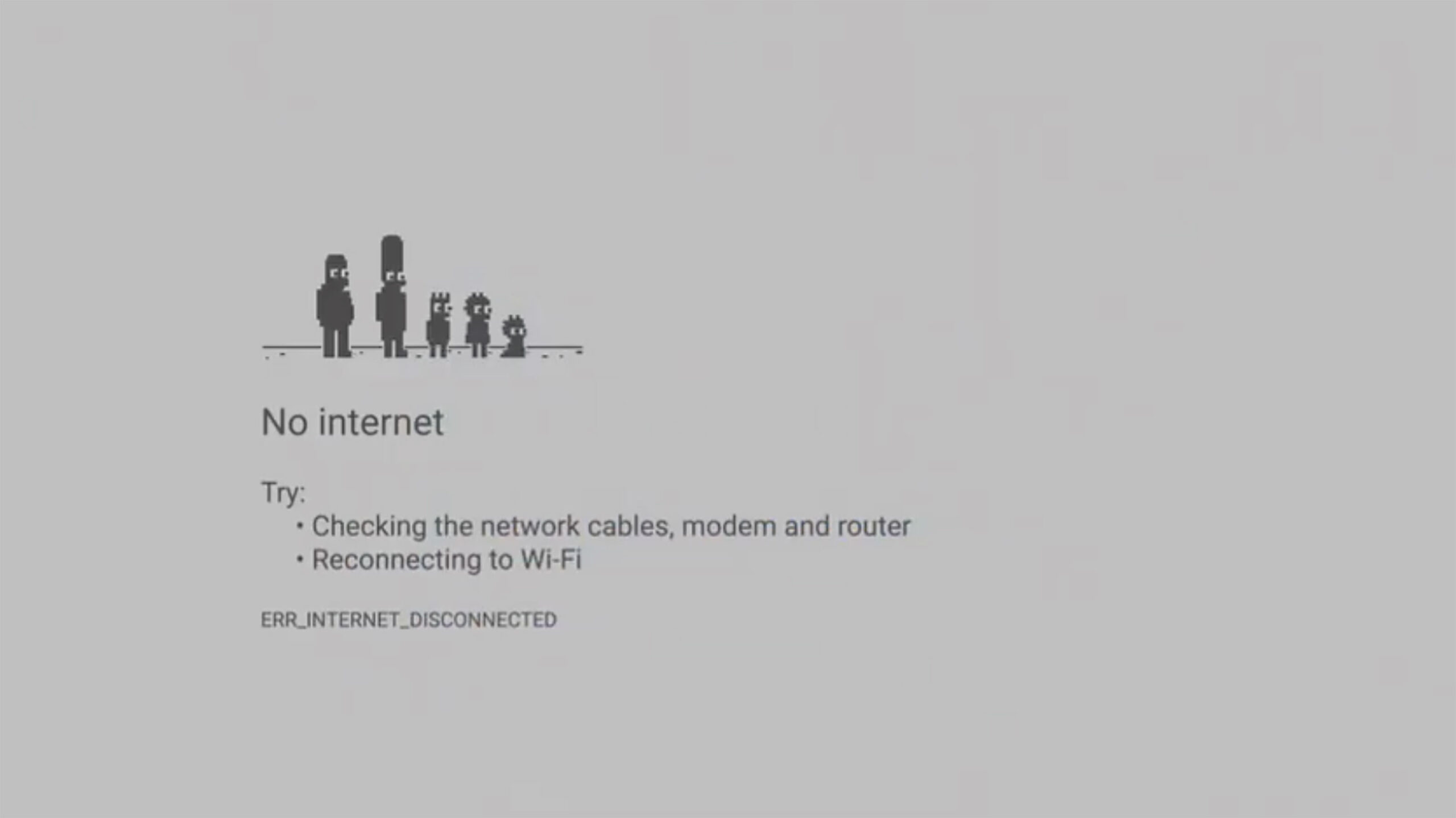 The Simpsons Dino Game couch gag