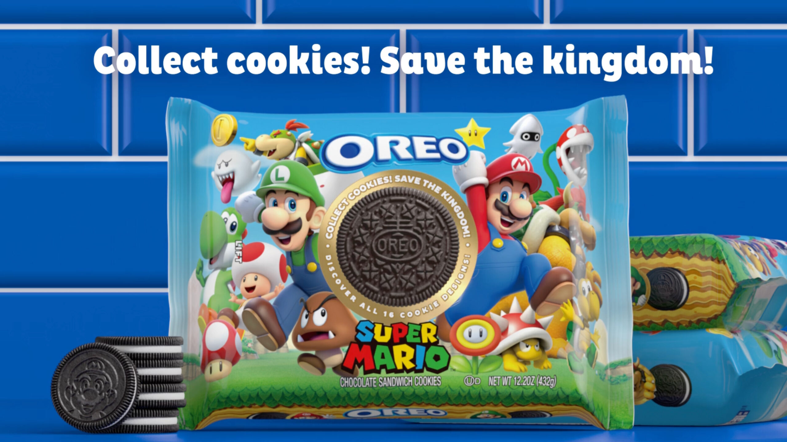 Super Mario Oreo crossover