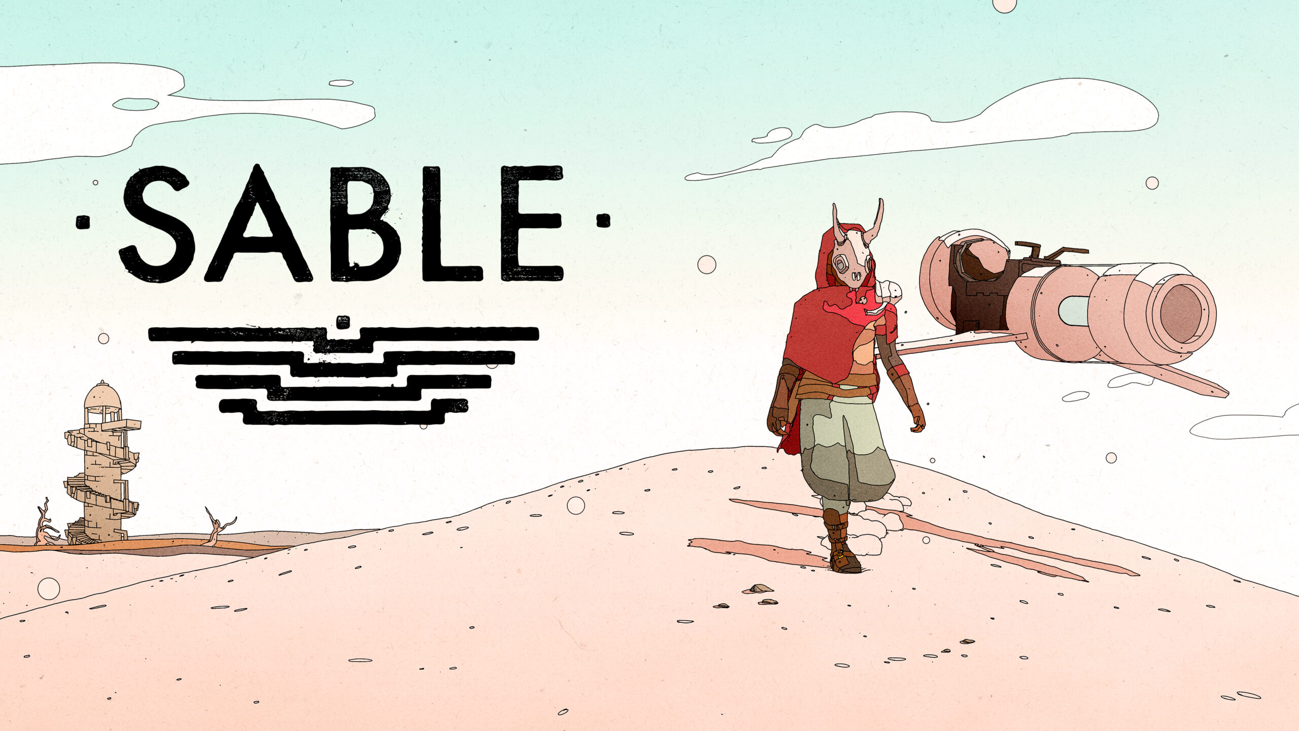 The title over the game Sable