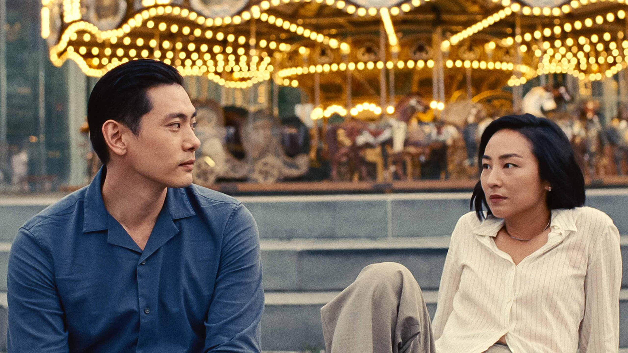 Past Lives Teo Yoo and Greta Lee