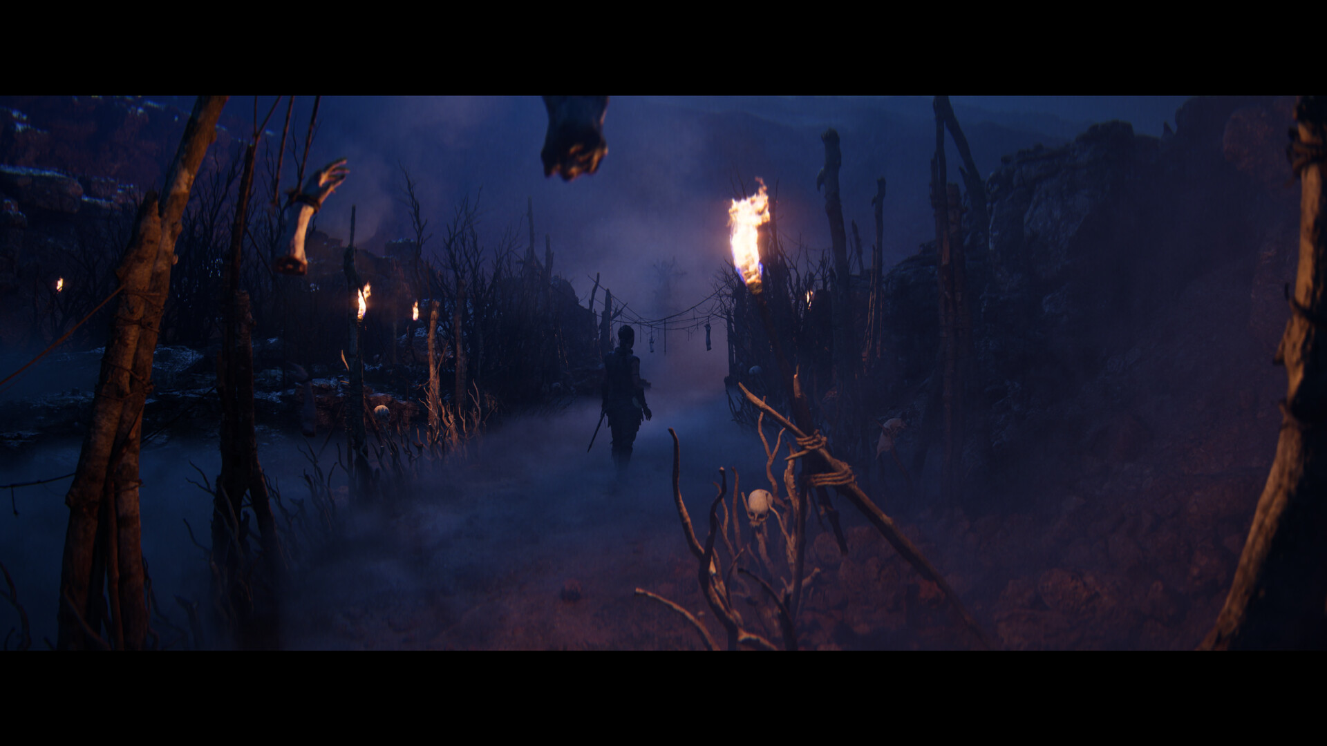 Hellblade 2 Senua explores