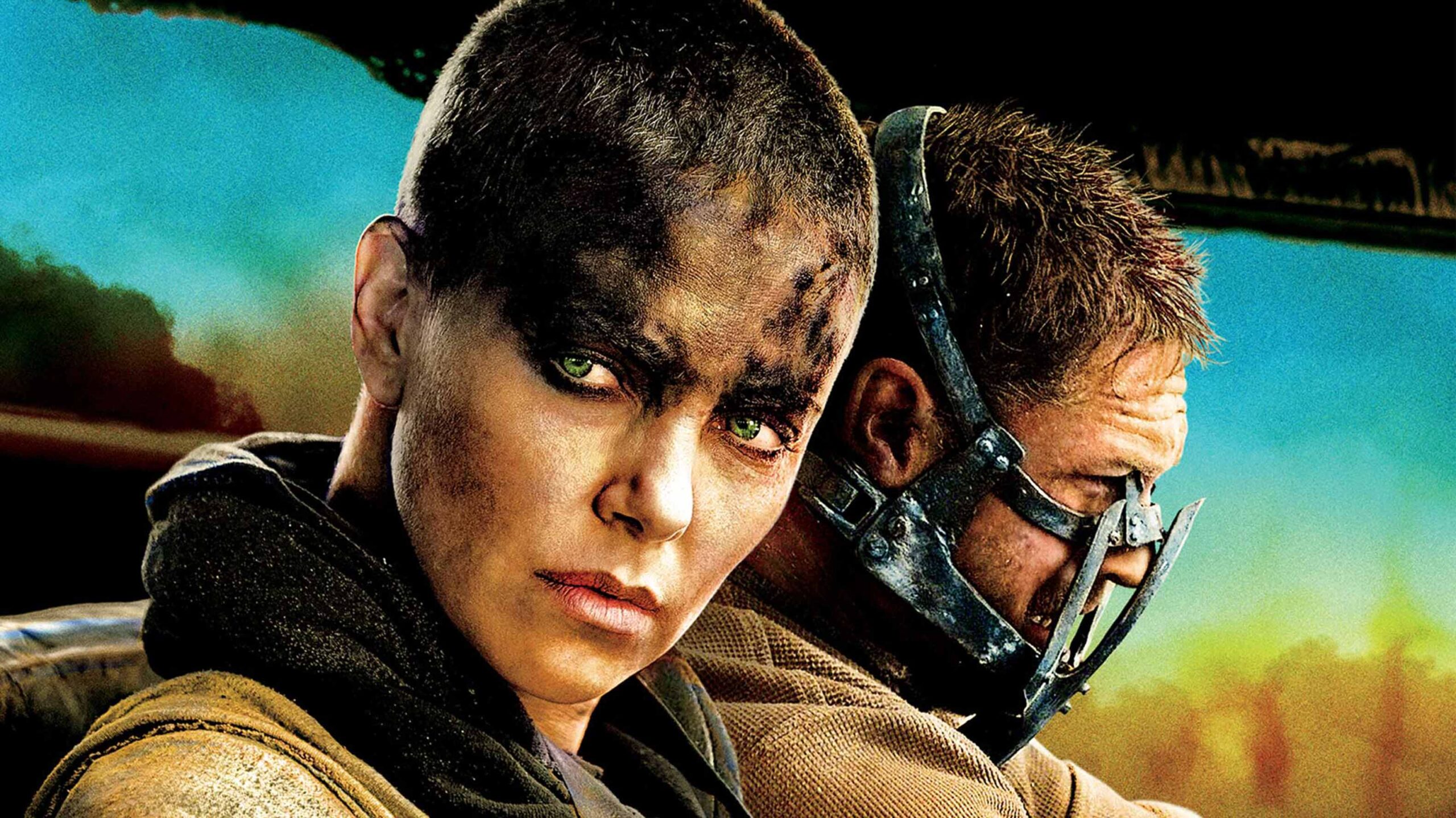 Mad Max Fury Road Furiosa and Max in car