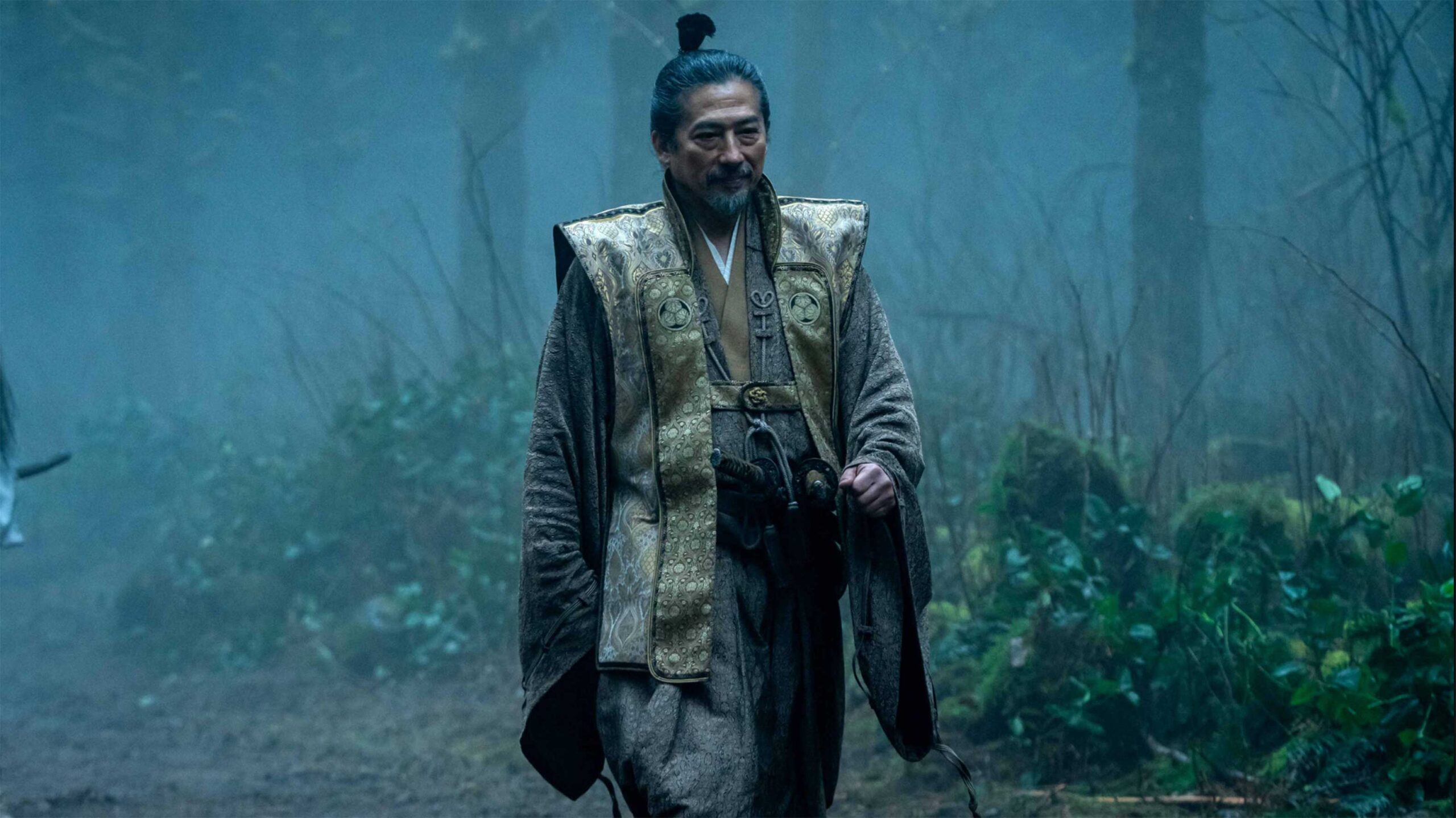 Shogun Toranaga walking
