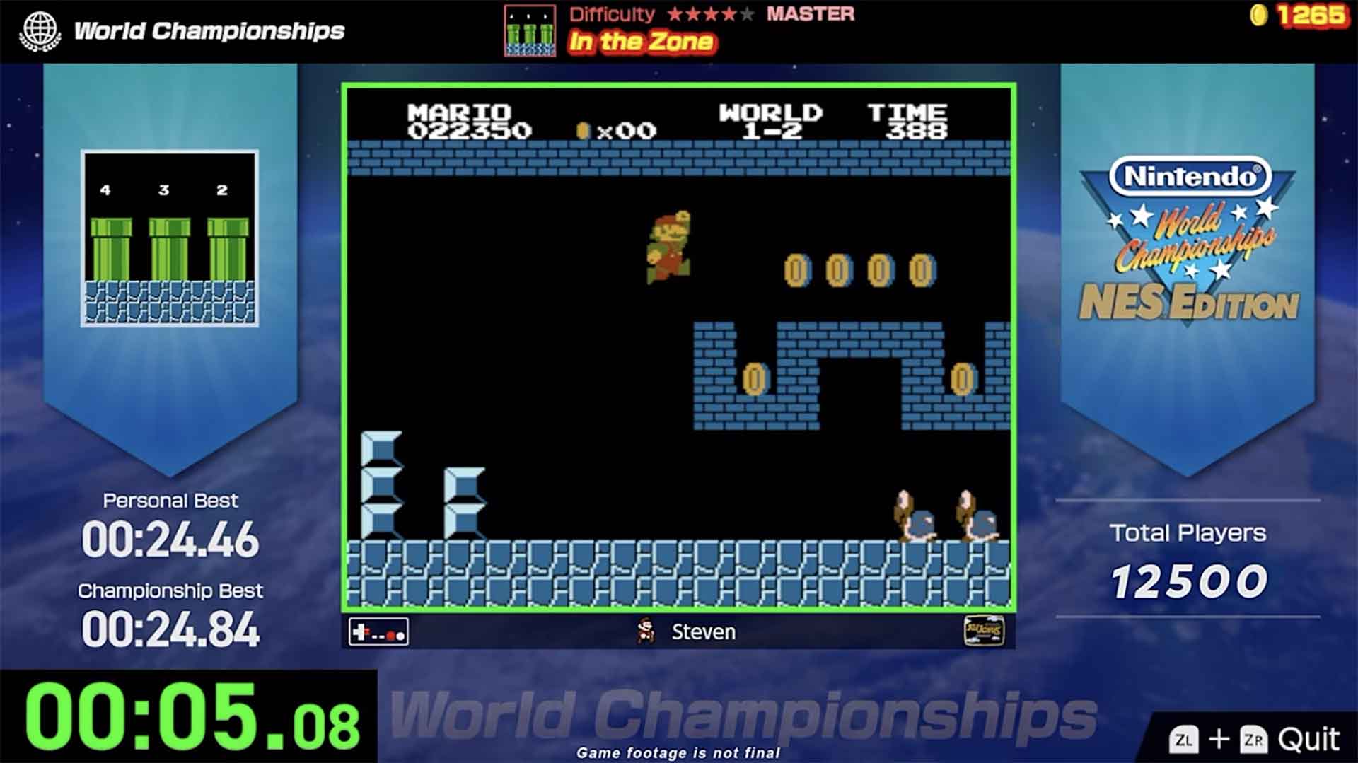 Mario NES challenge