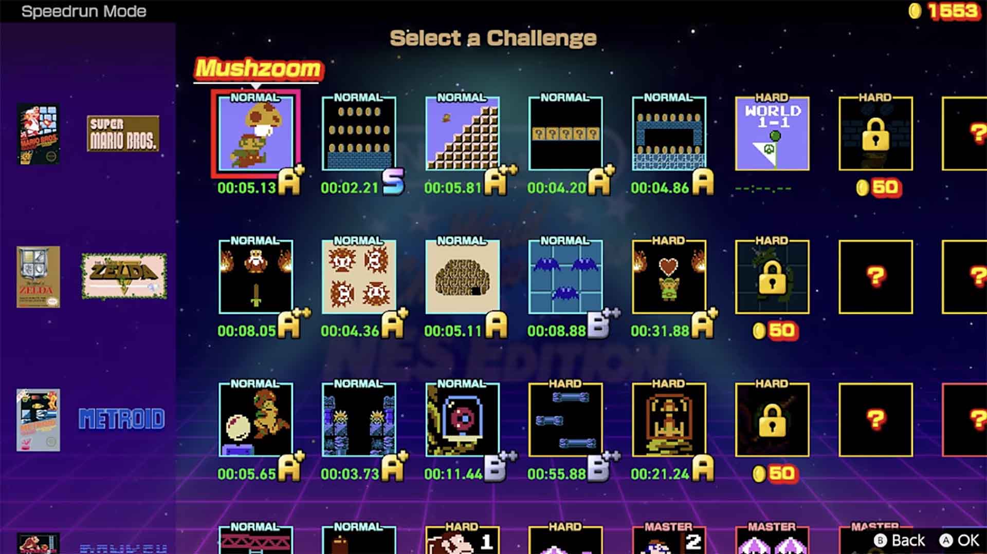 NES challenges