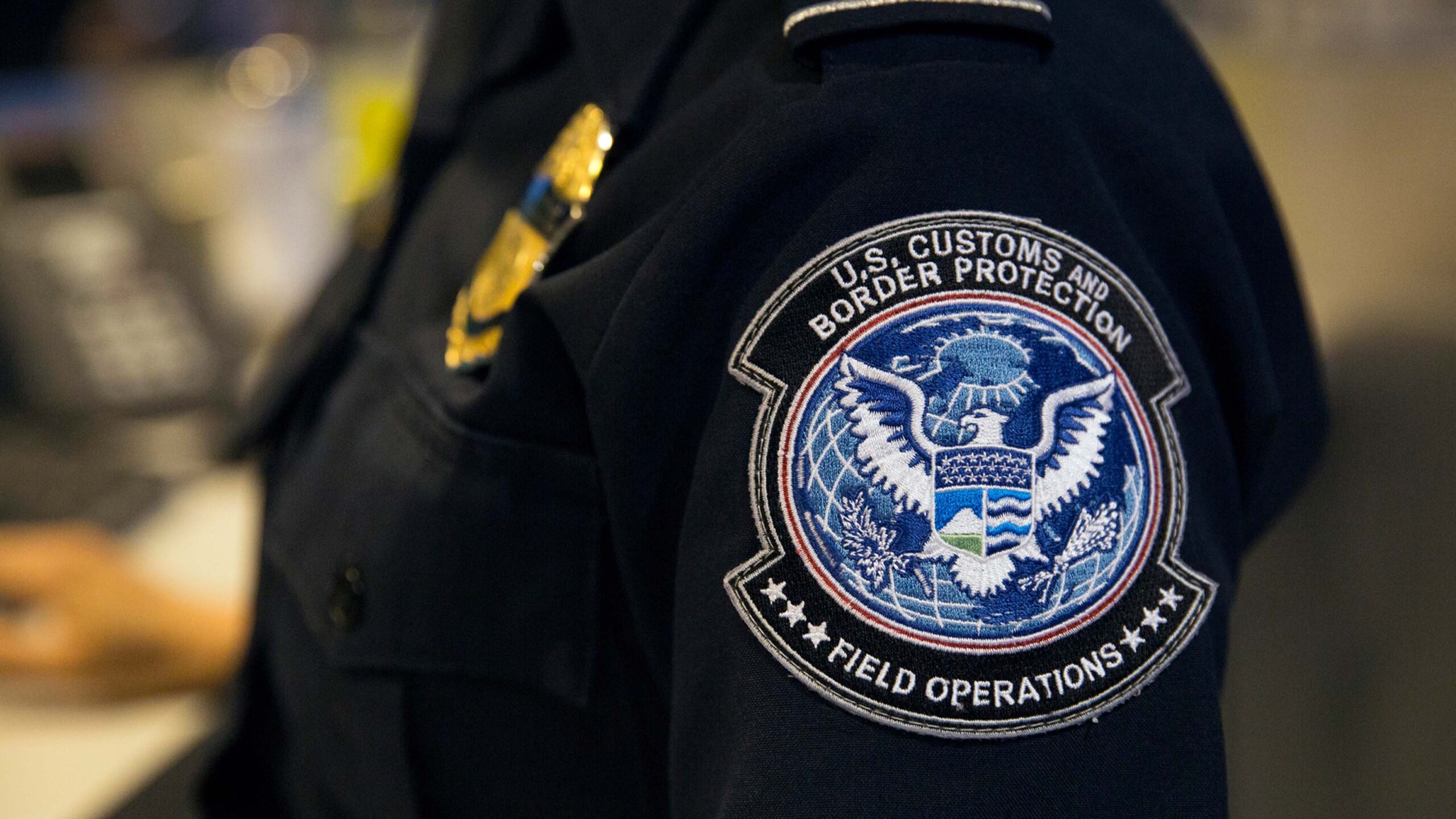 U.S. Customers and Border Protection logo.