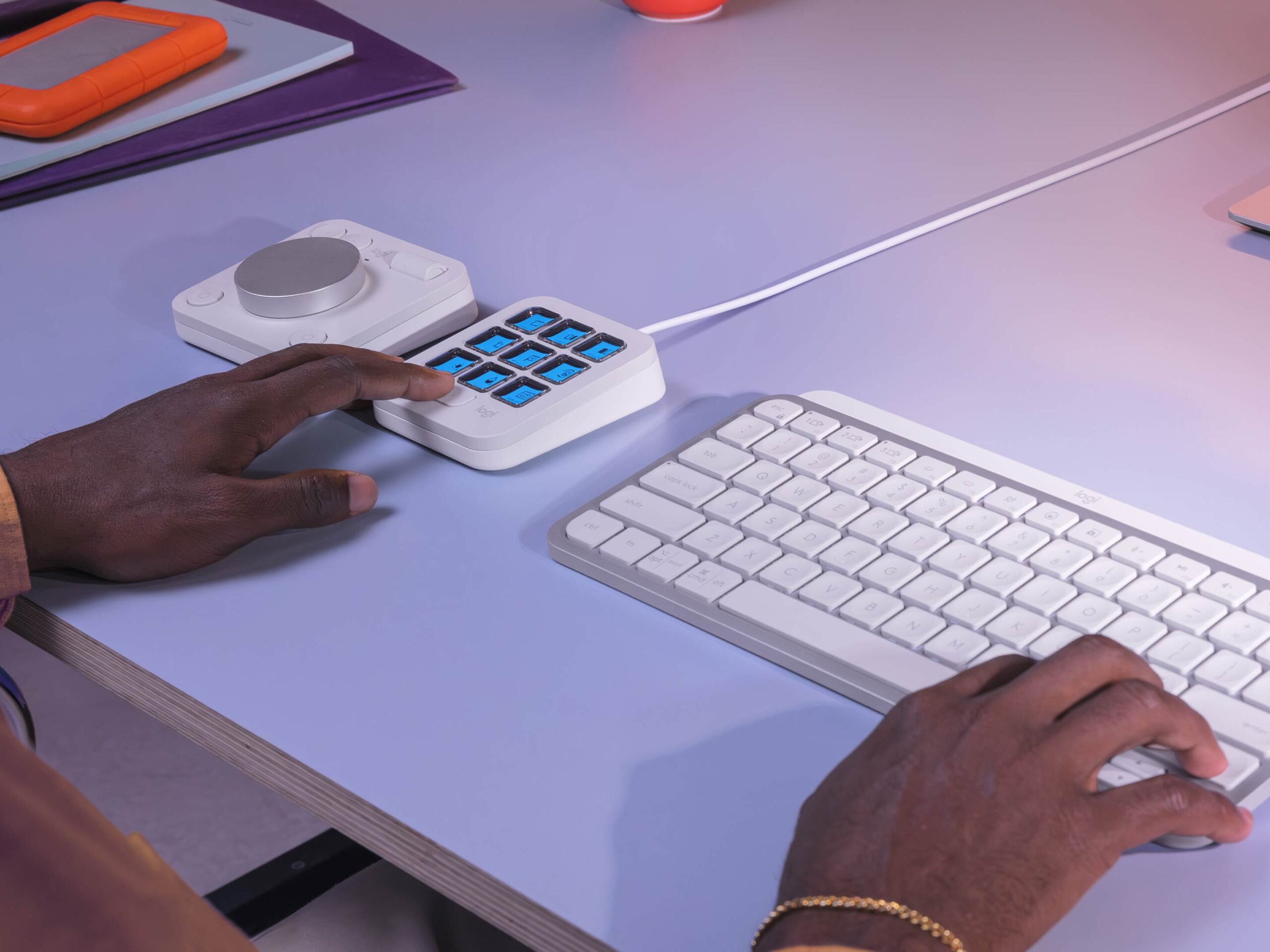 Logitech moves beyond keyboards with the MX Creative Console