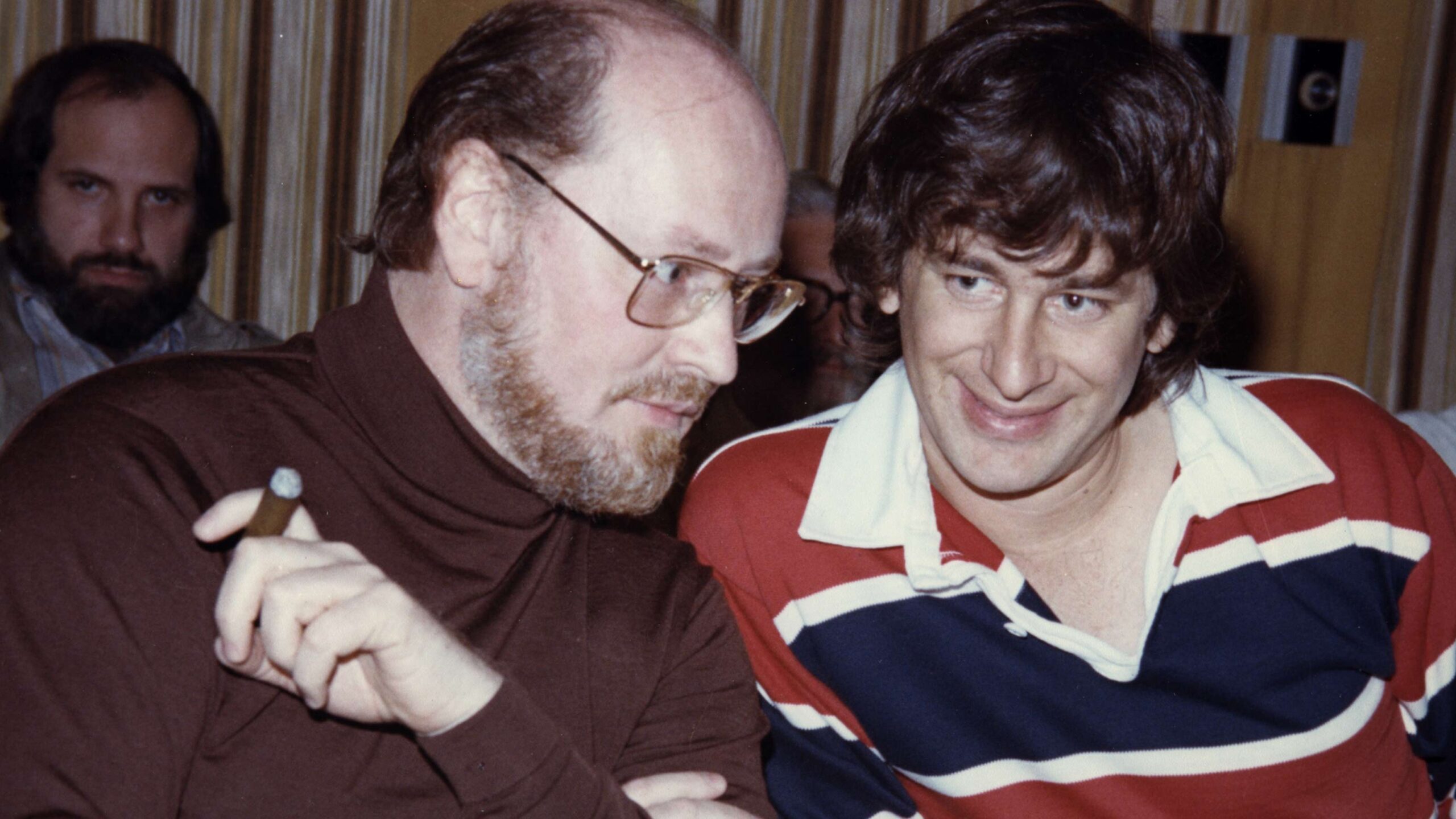John Williams and Steven Spielberg young