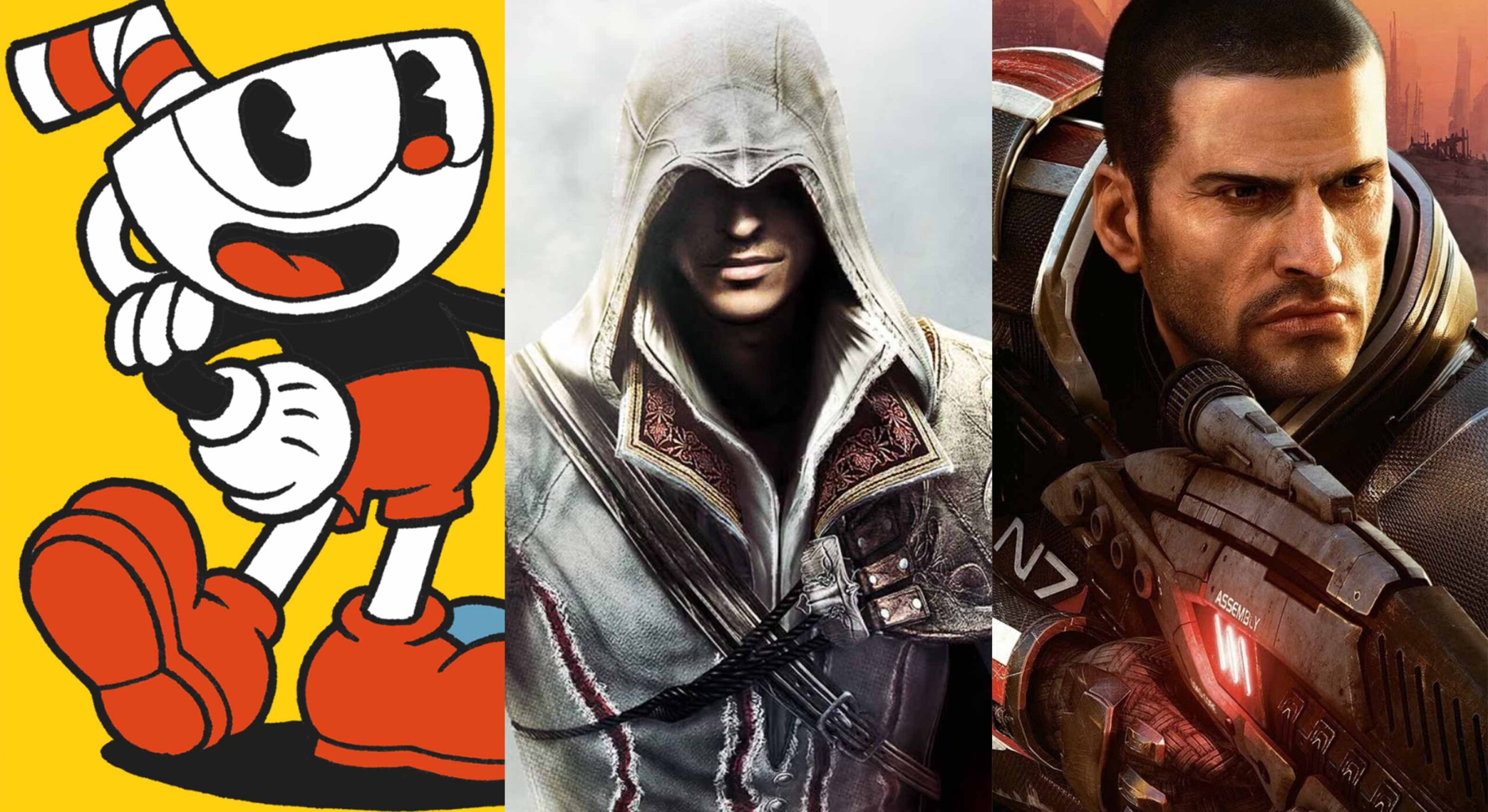 Canadian Game-Off Cuphead, Assassin's Creed 2 and Mass Effect 2