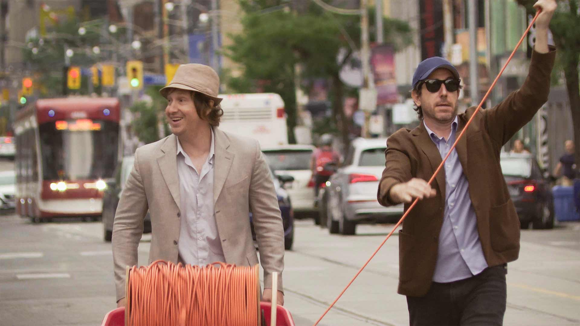 Matt Johnson and Jay McCarrol in Nirvanna the Band the Show the Movie