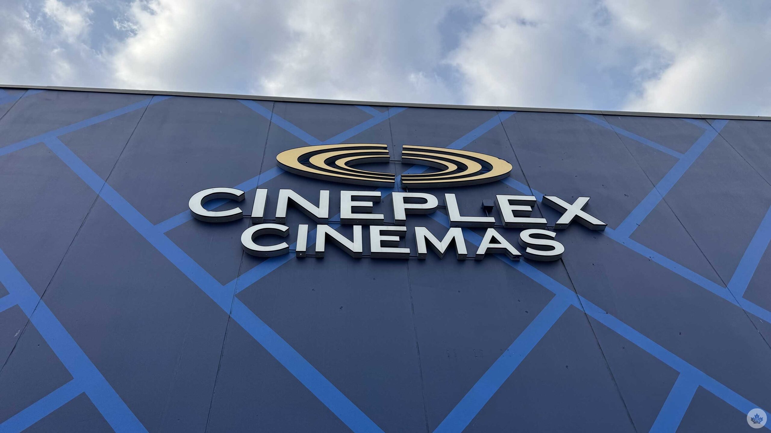 Cineplex logo on wall