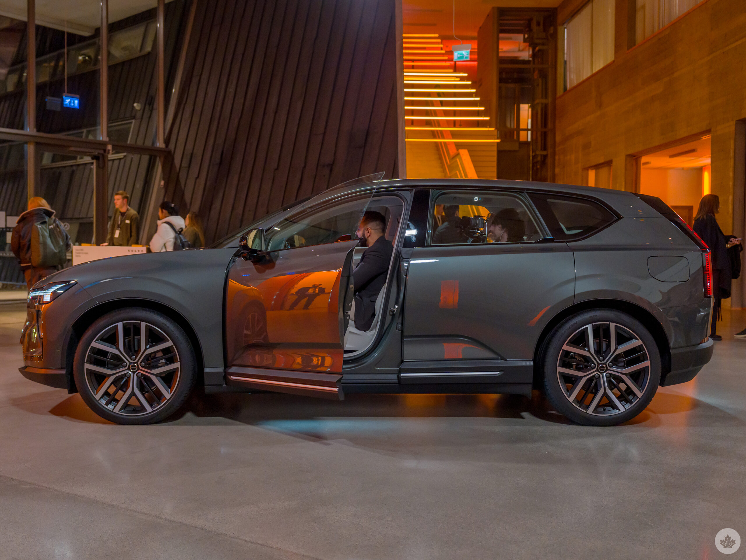 Volvo unveils the EX60 and Google Gemini is using shotgun 3 Volvo EX60 launch side view scaled