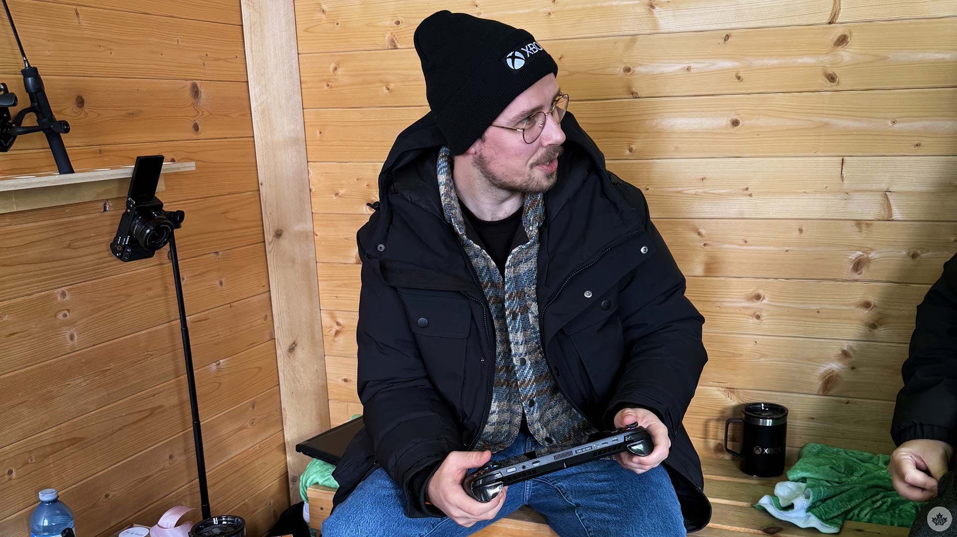 Xbox Ice Hut interior