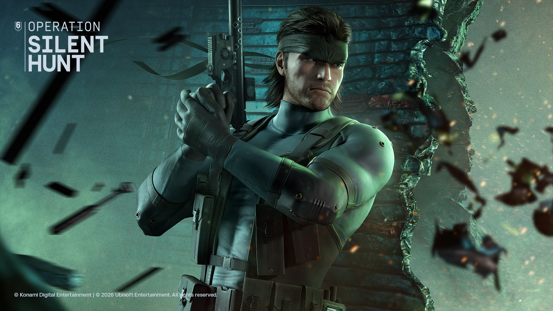 Solid Snake Siege key art