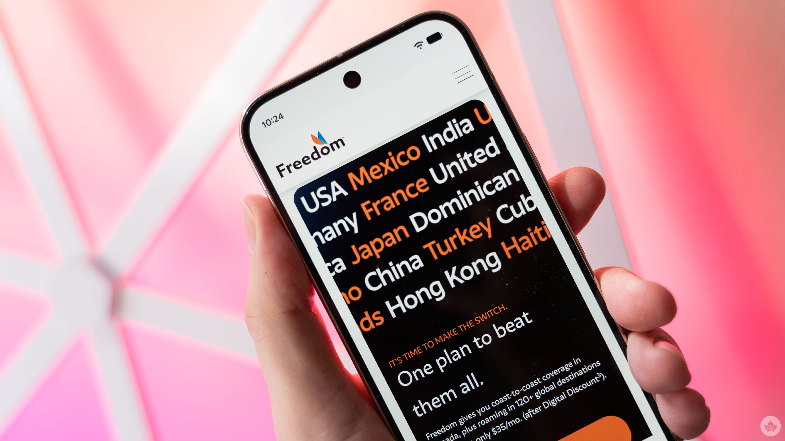 Freedom Mobile updates Roam Beyond with more destinations