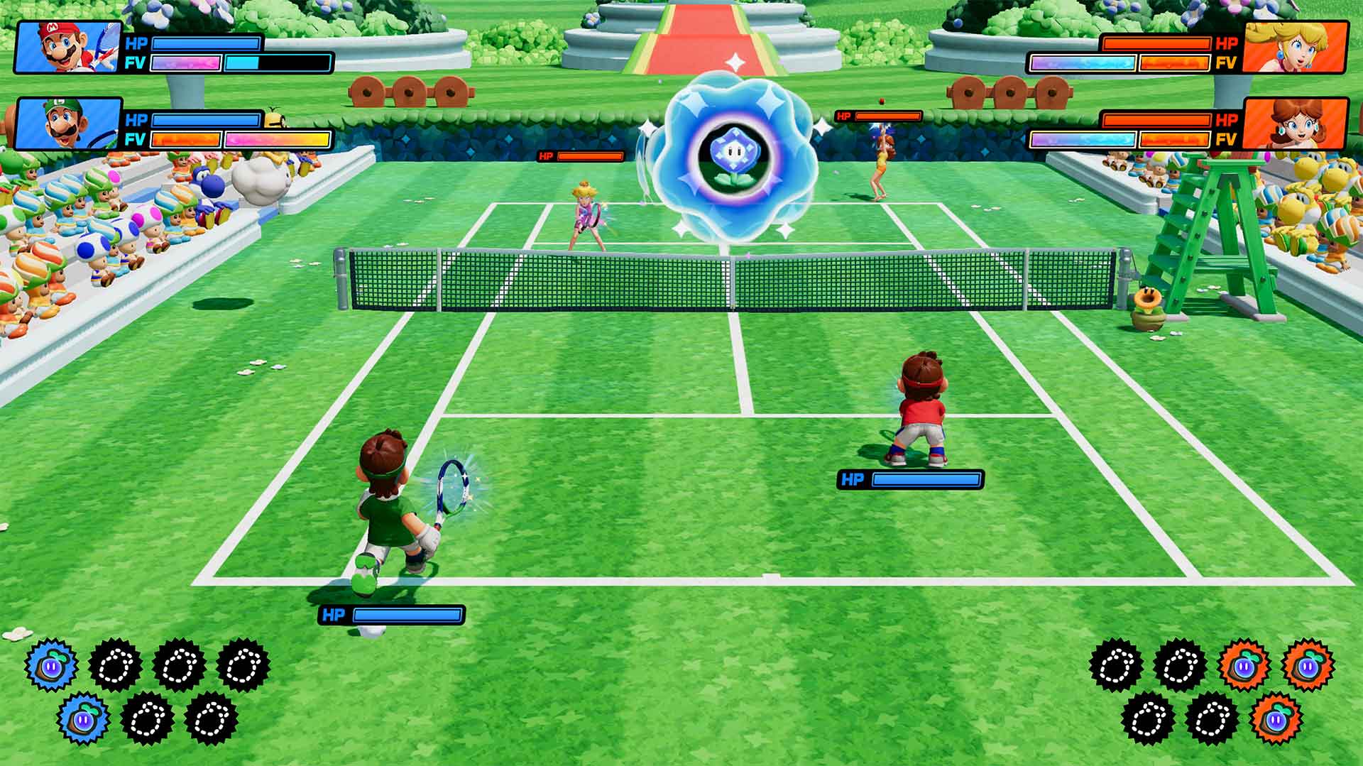 Mario Tennis Fever Wonder Court