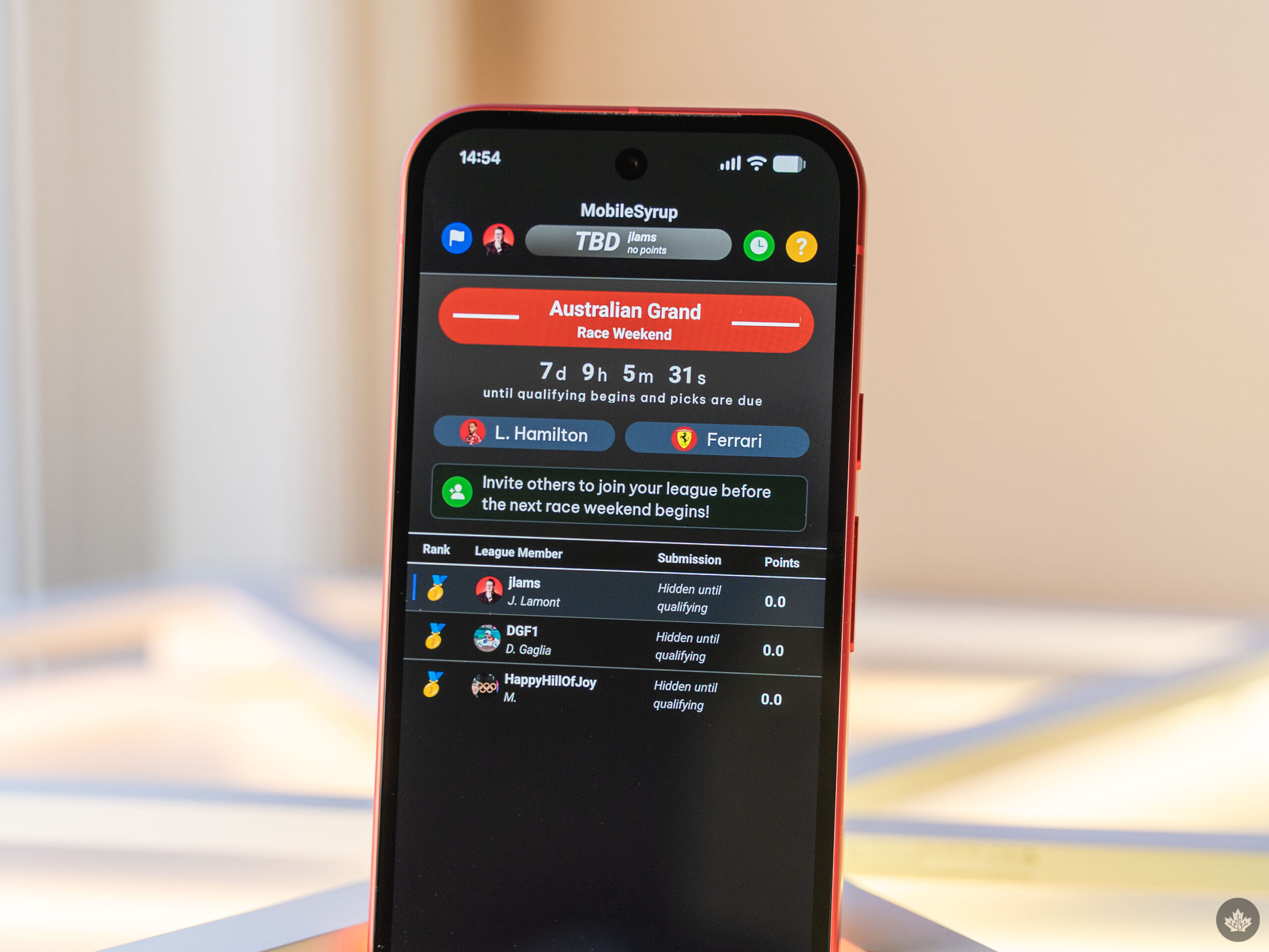 டொராண்டோவில் தயாரிக்கப்பட்ட இந்த F1 ஃபேன்டஸி பயன்பாடு புதிய மற்றும் சாதாரண ரசிகர்களுக்கு ஏற்றது