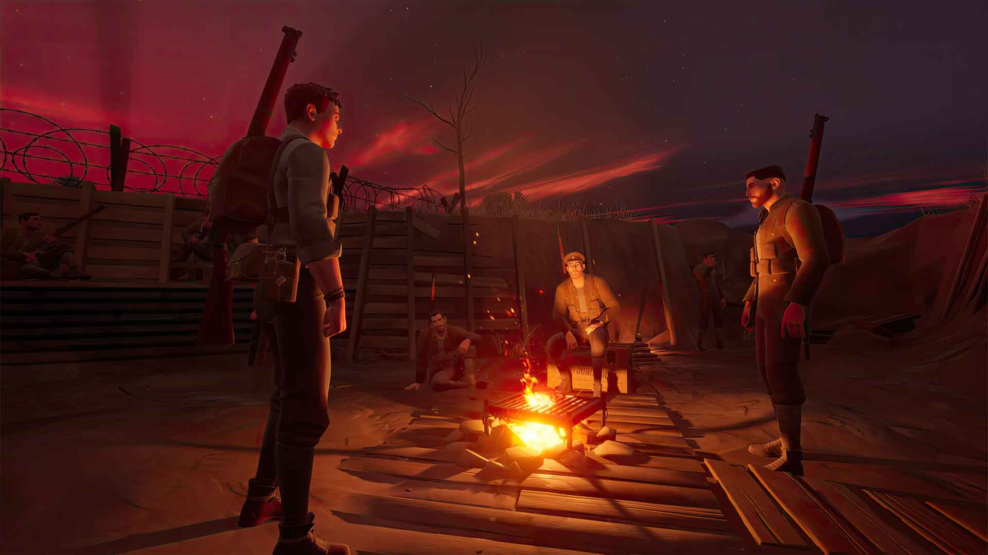 கரிபோ டிரெயில் கேம்ப்ஃபயர்