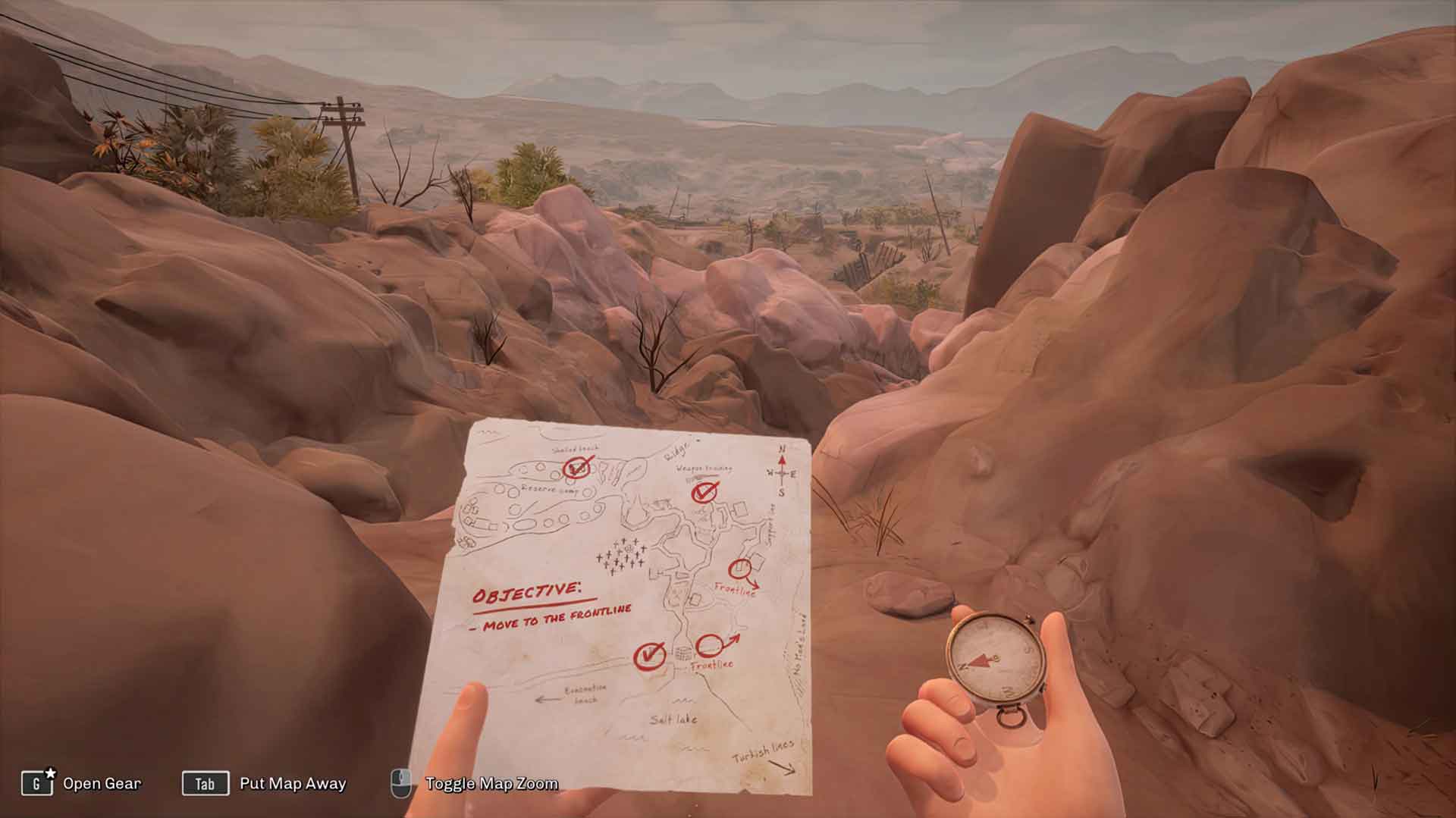 Caribou பாதை ஆய்வு